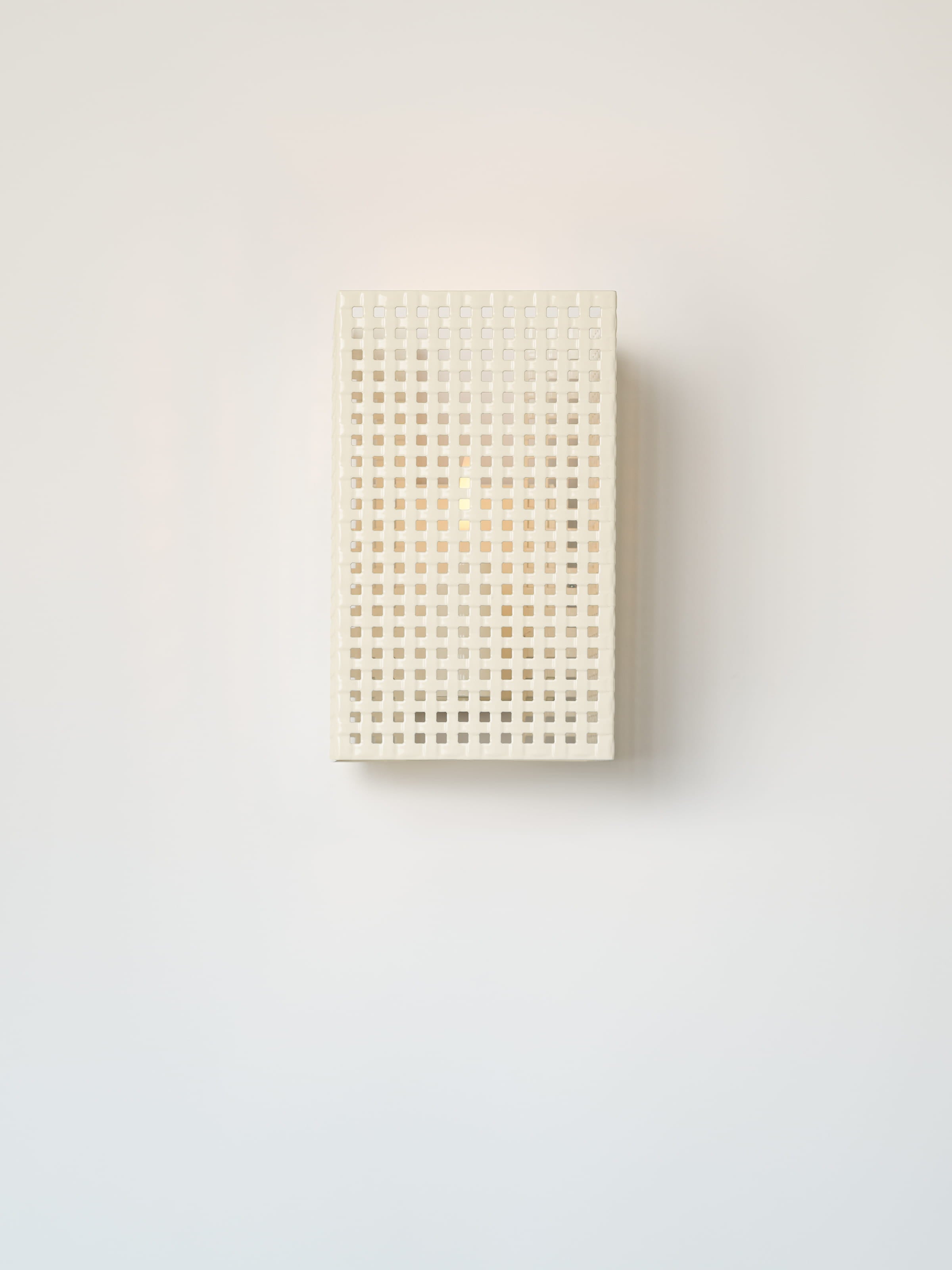 Applique Tressée intérieur - Blanc Perlé