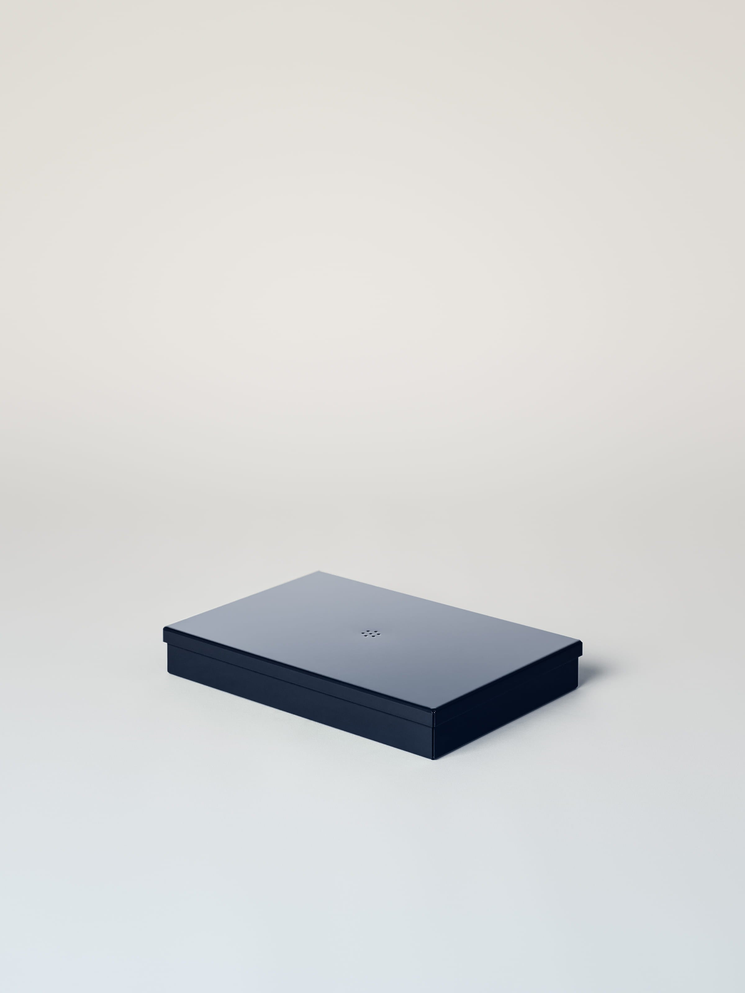 Boite métal taille M - Bleu Noir