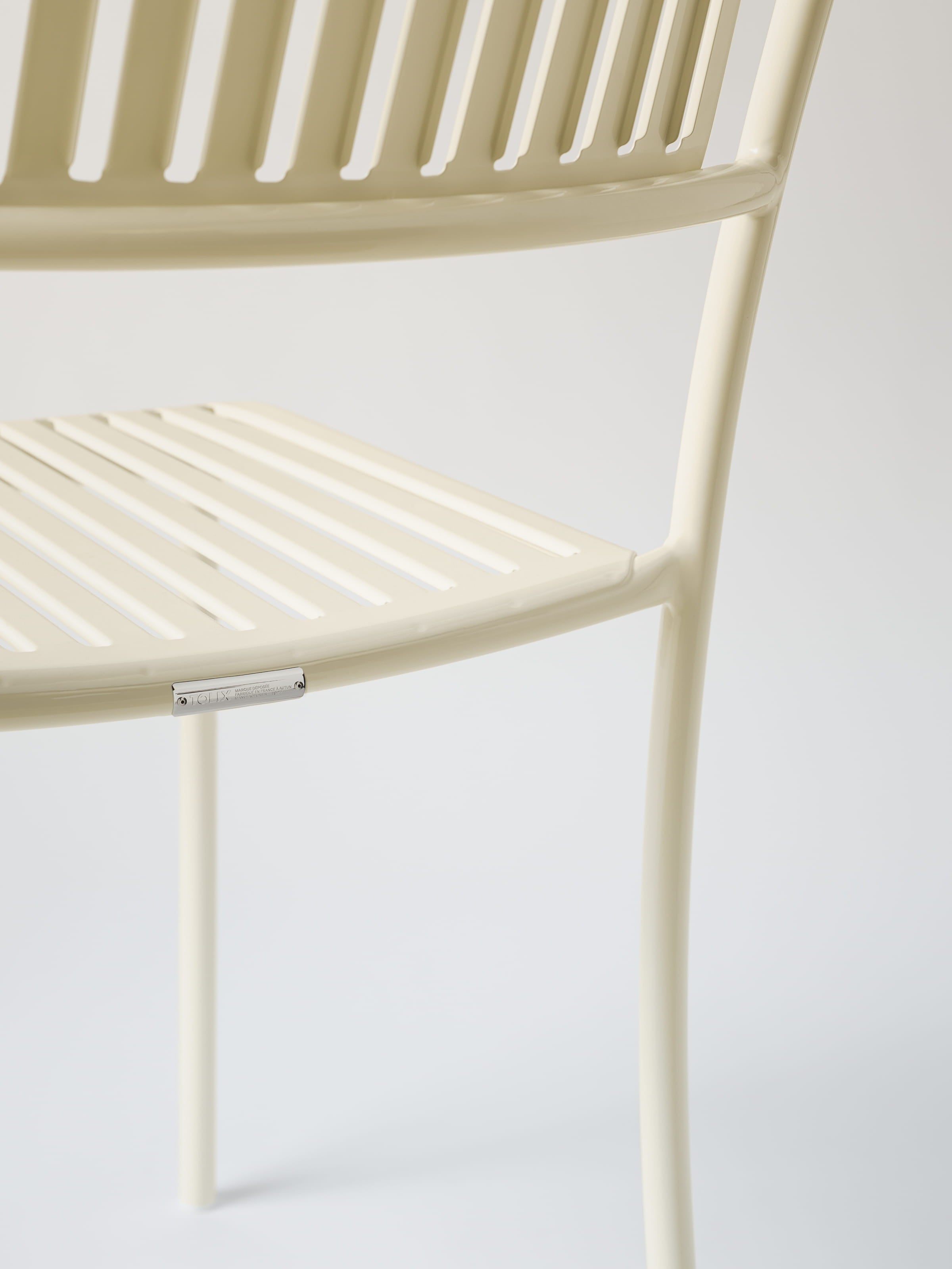 Chaise Patio - Blanc Perlé