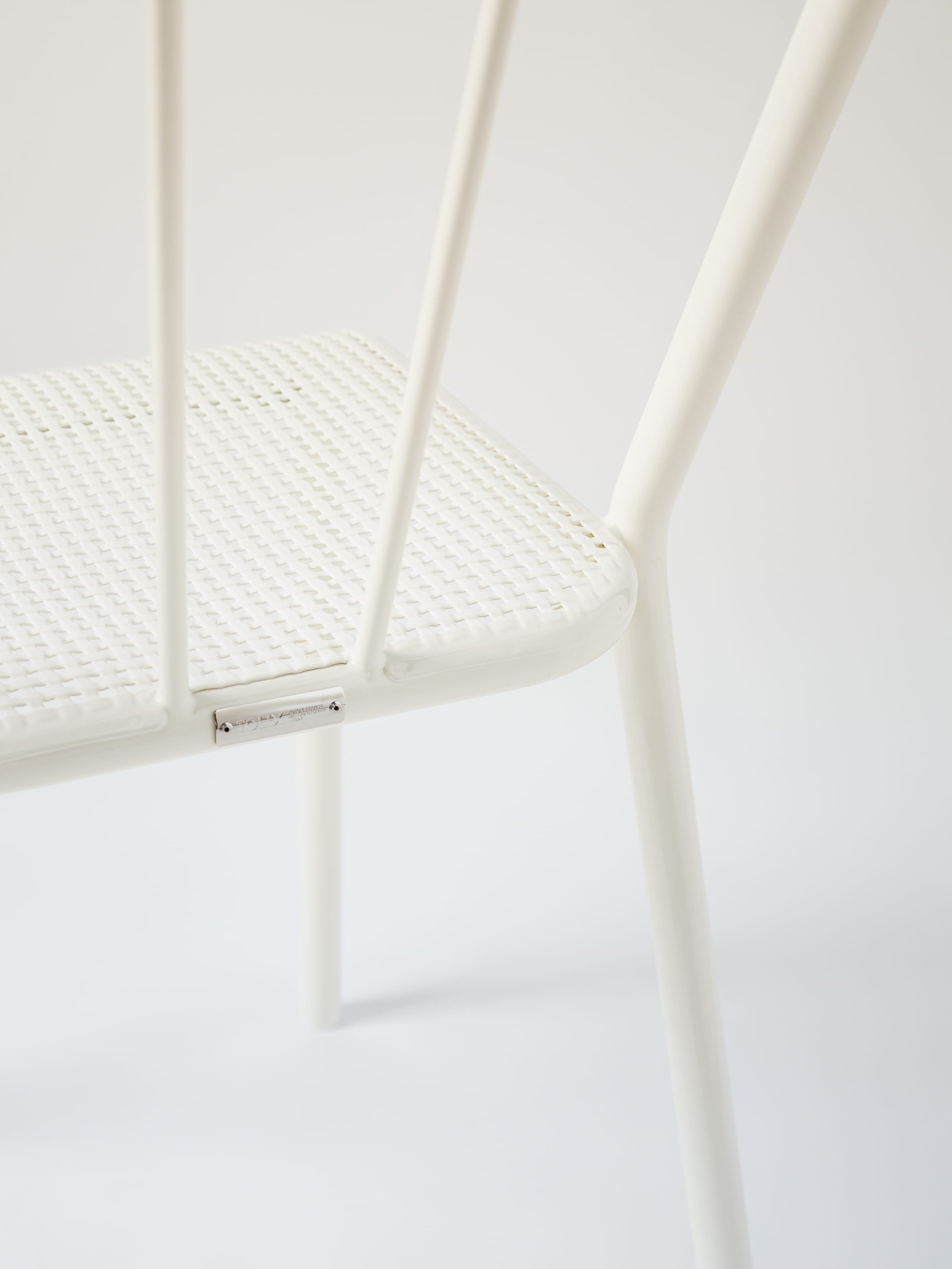 Woven Chair - Grey Beige