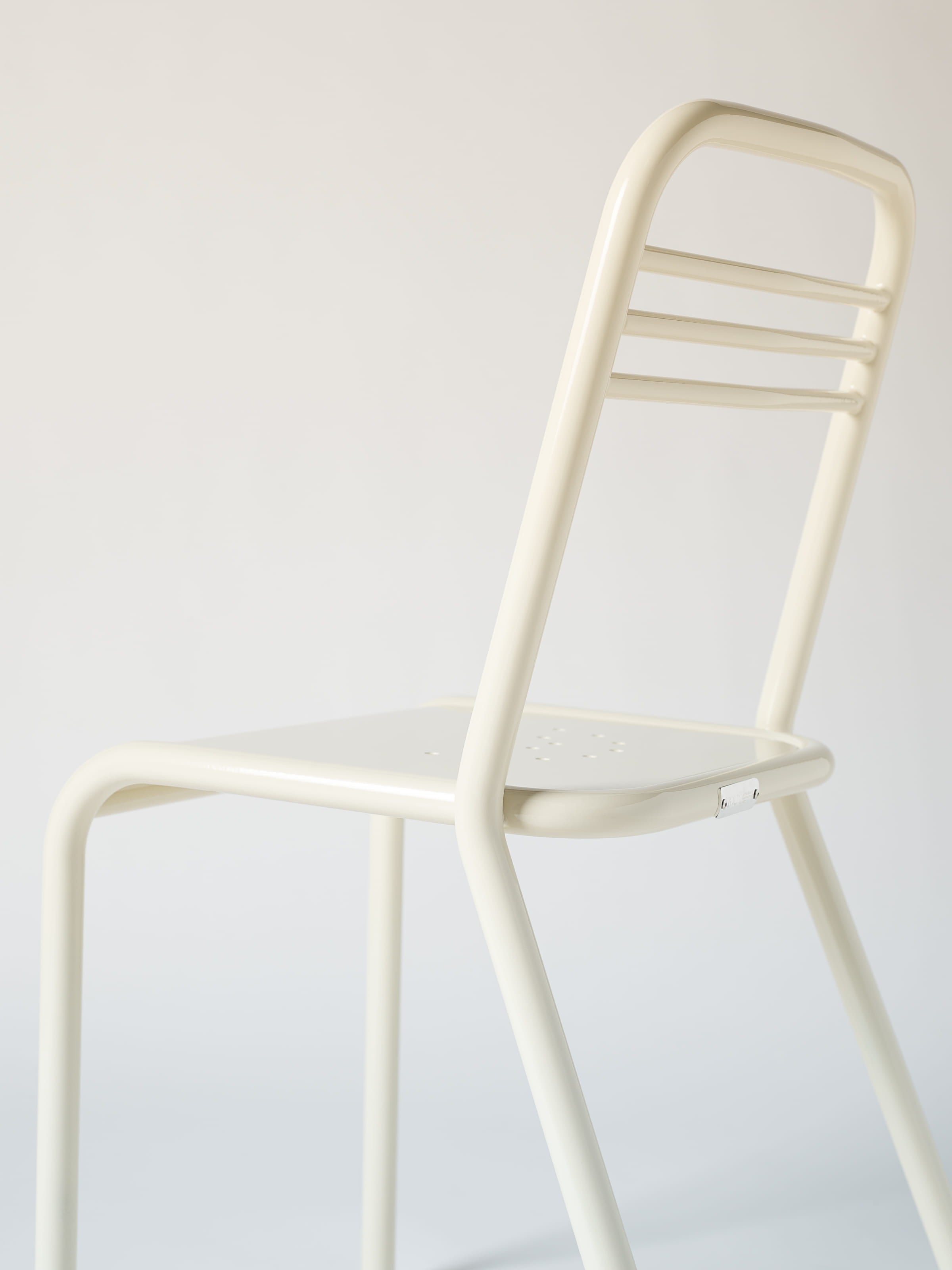 Chaise UD - Blanc Perlé
