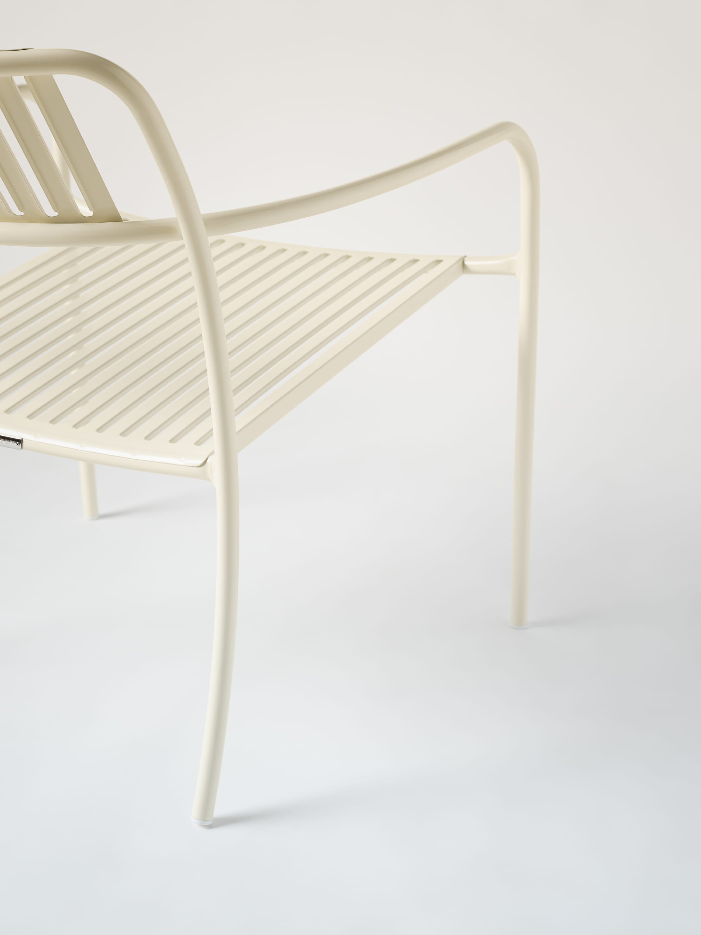 Fauteuil lounge Patio - Blanc Perlé