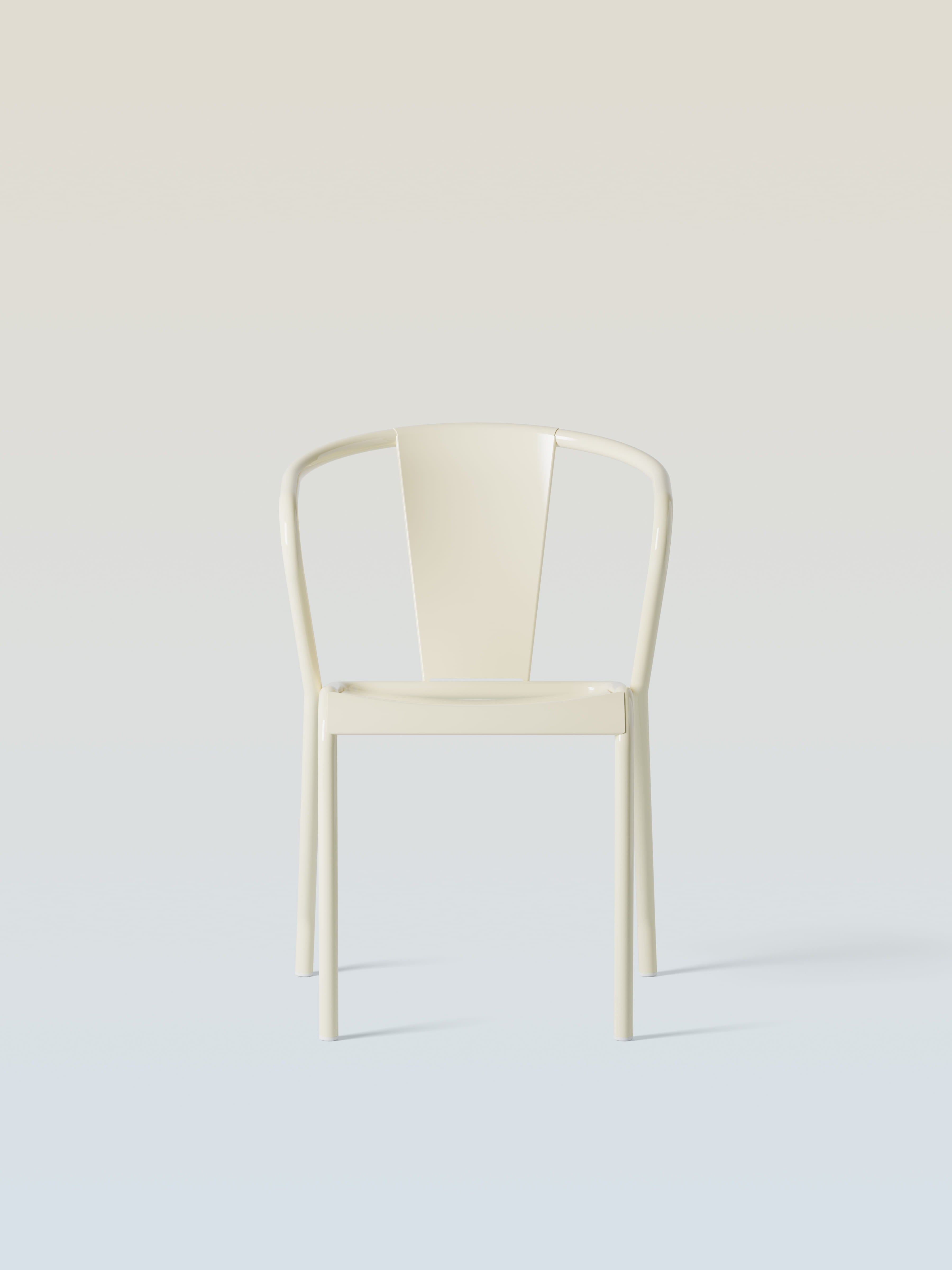 UD armchair with solid seat - Brown Black