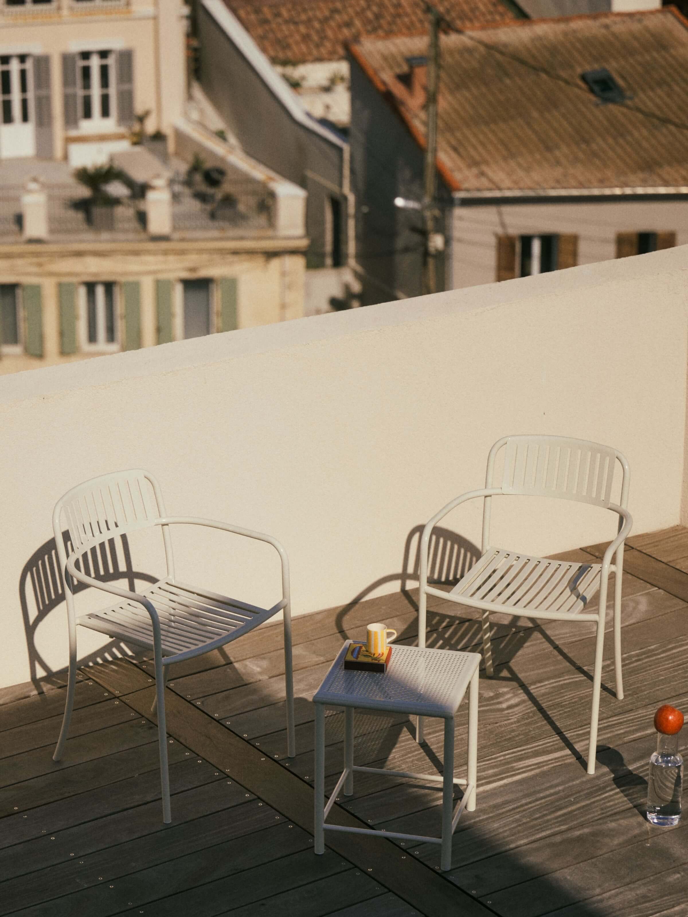 Fauteuil Patio - Blanc Perlé
