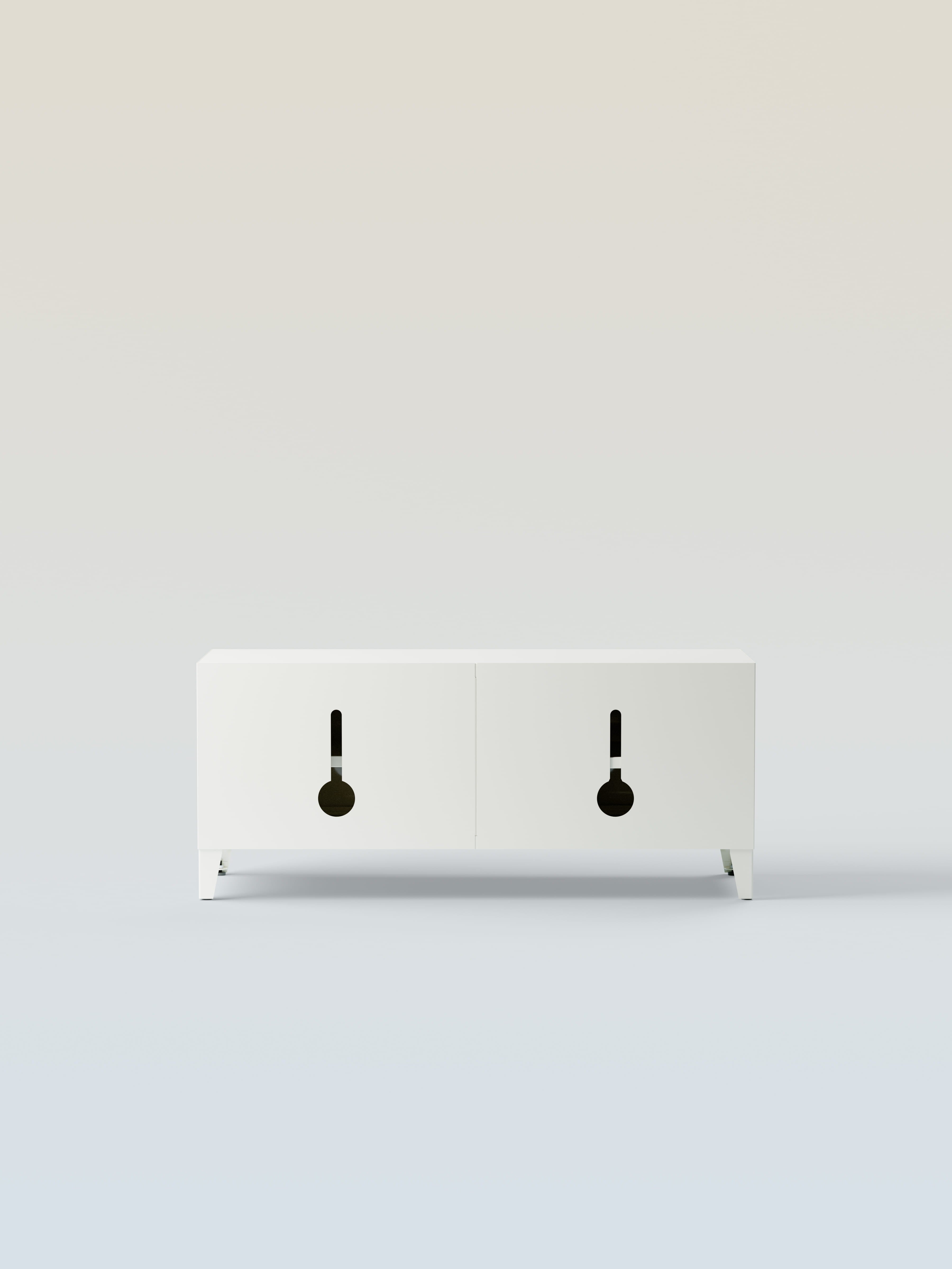 Meuble TV 120 - Noir Foncé