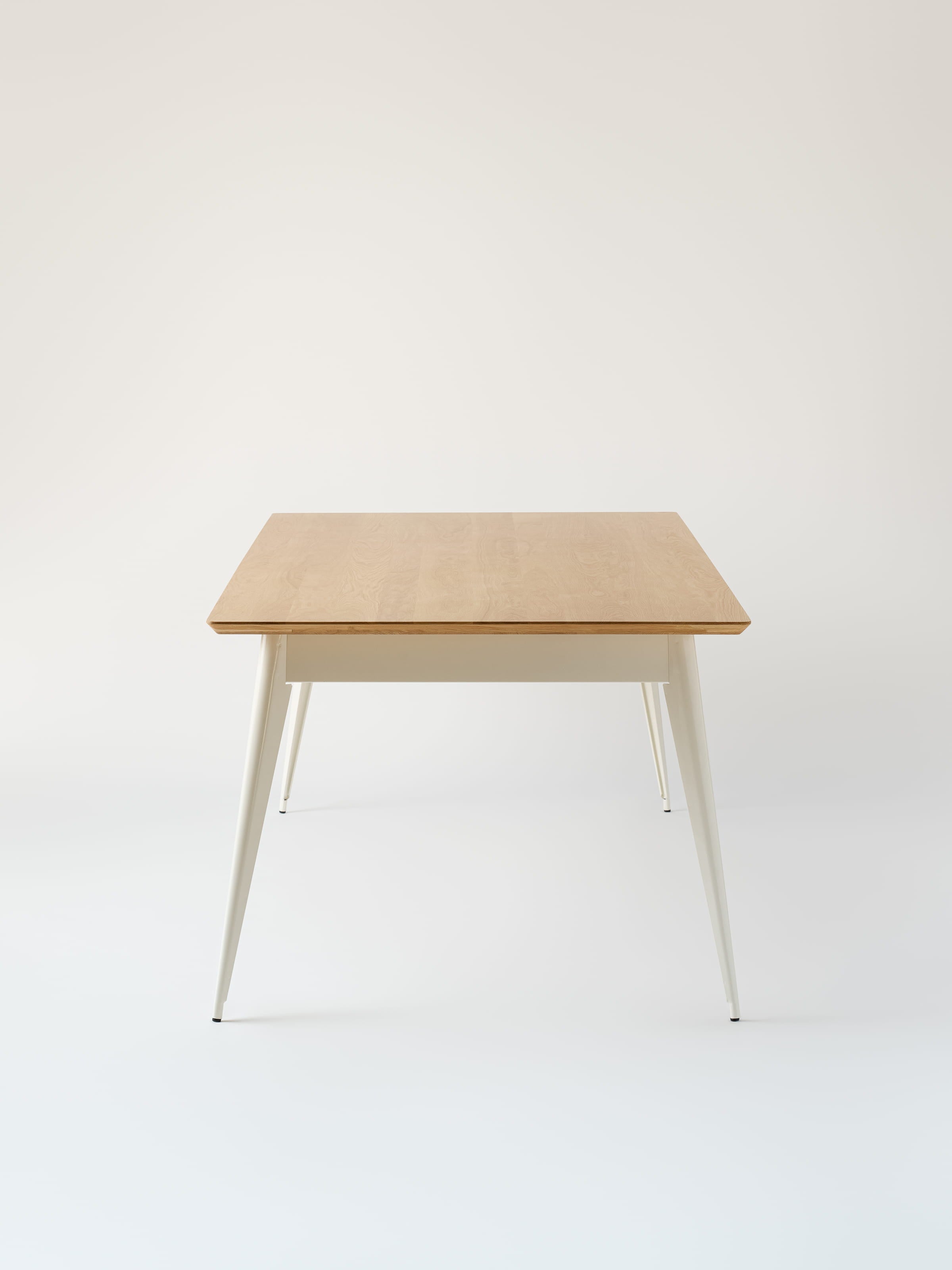 Table 55 240x100 / plateau chêne naturel - Noir Foncé