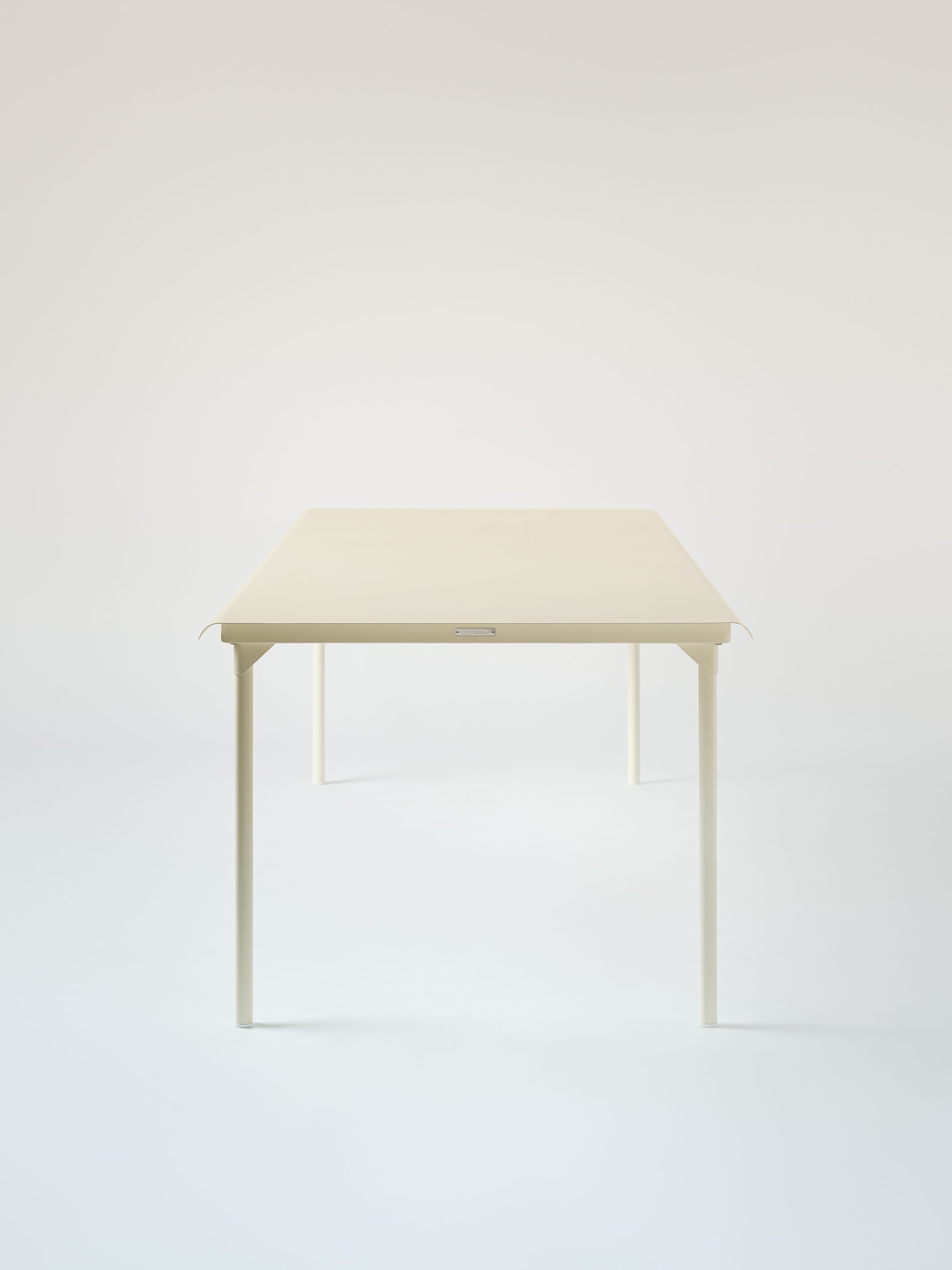 Table Patio 240x100 - Blanc Perlé