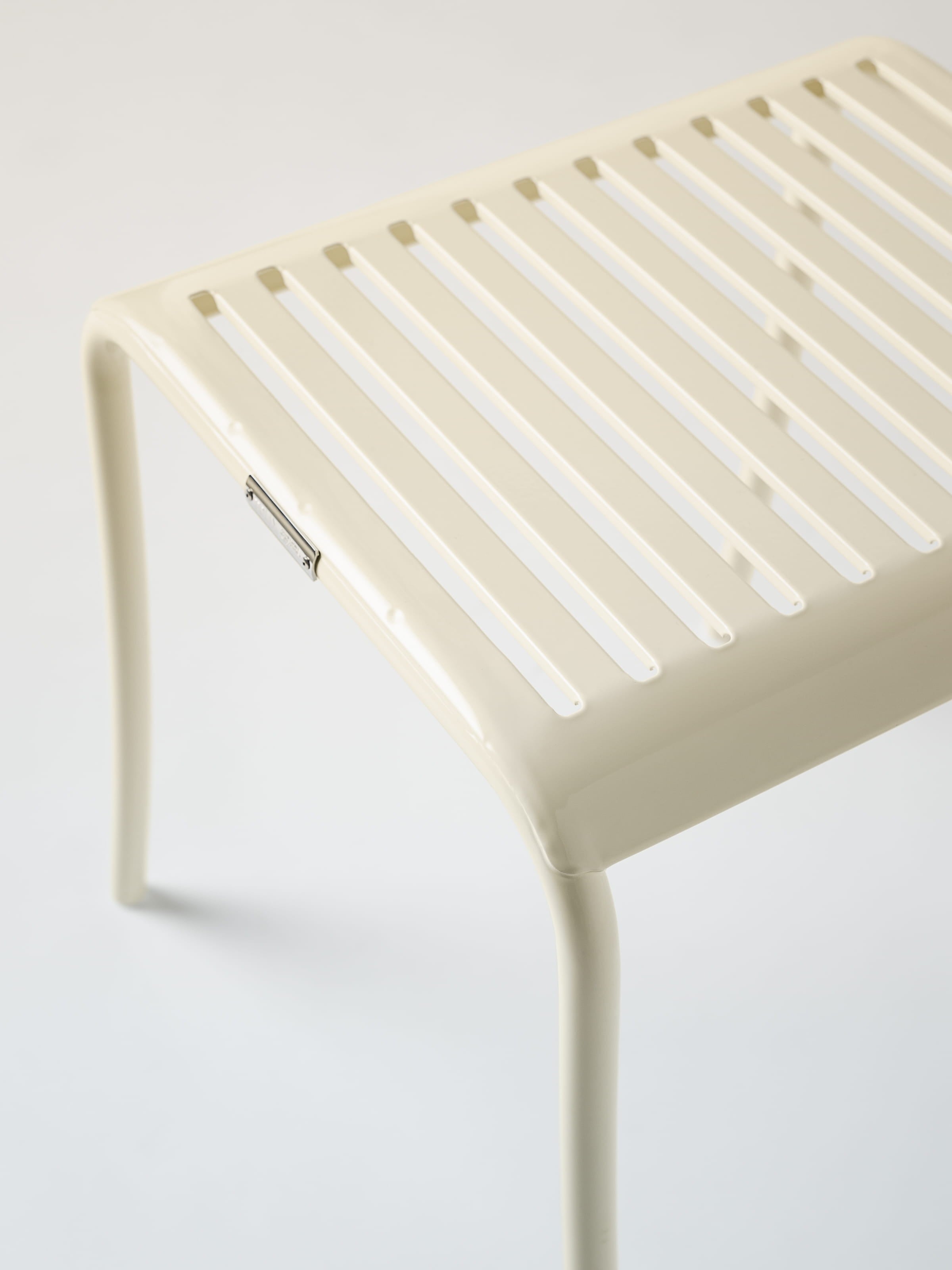 Tabouret Patio - Blanc Perlé