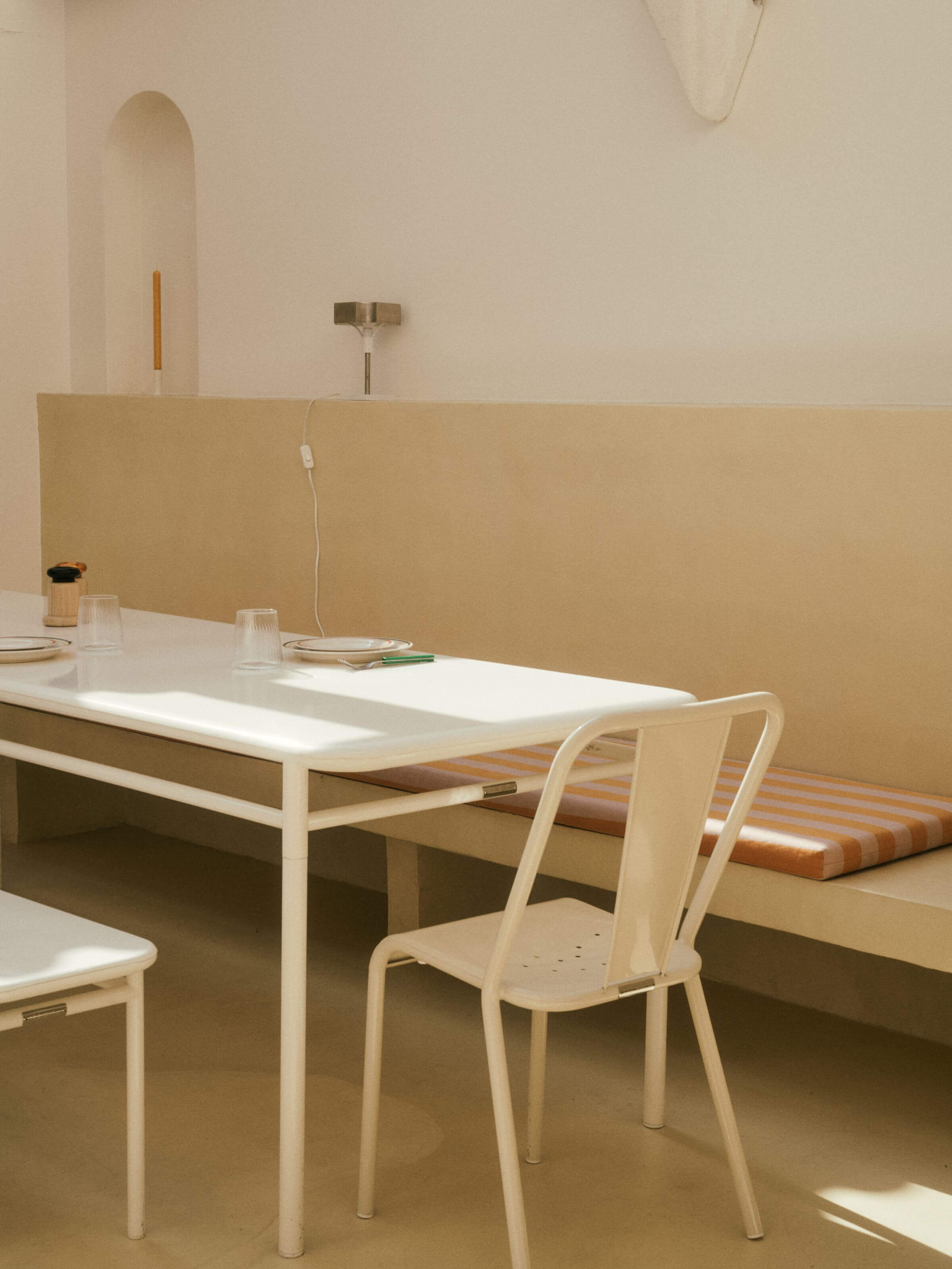 Table T37 240x80 - Blanc Pur