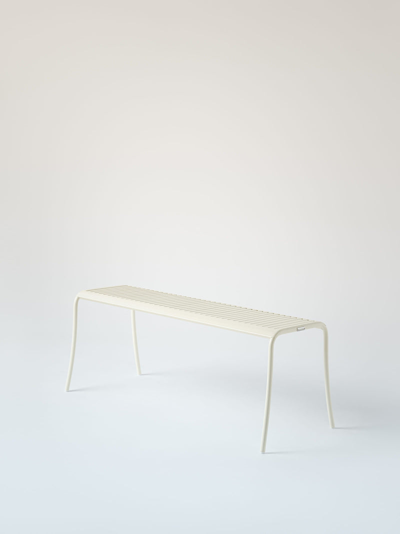 Banc Patio - Blanc Perlé