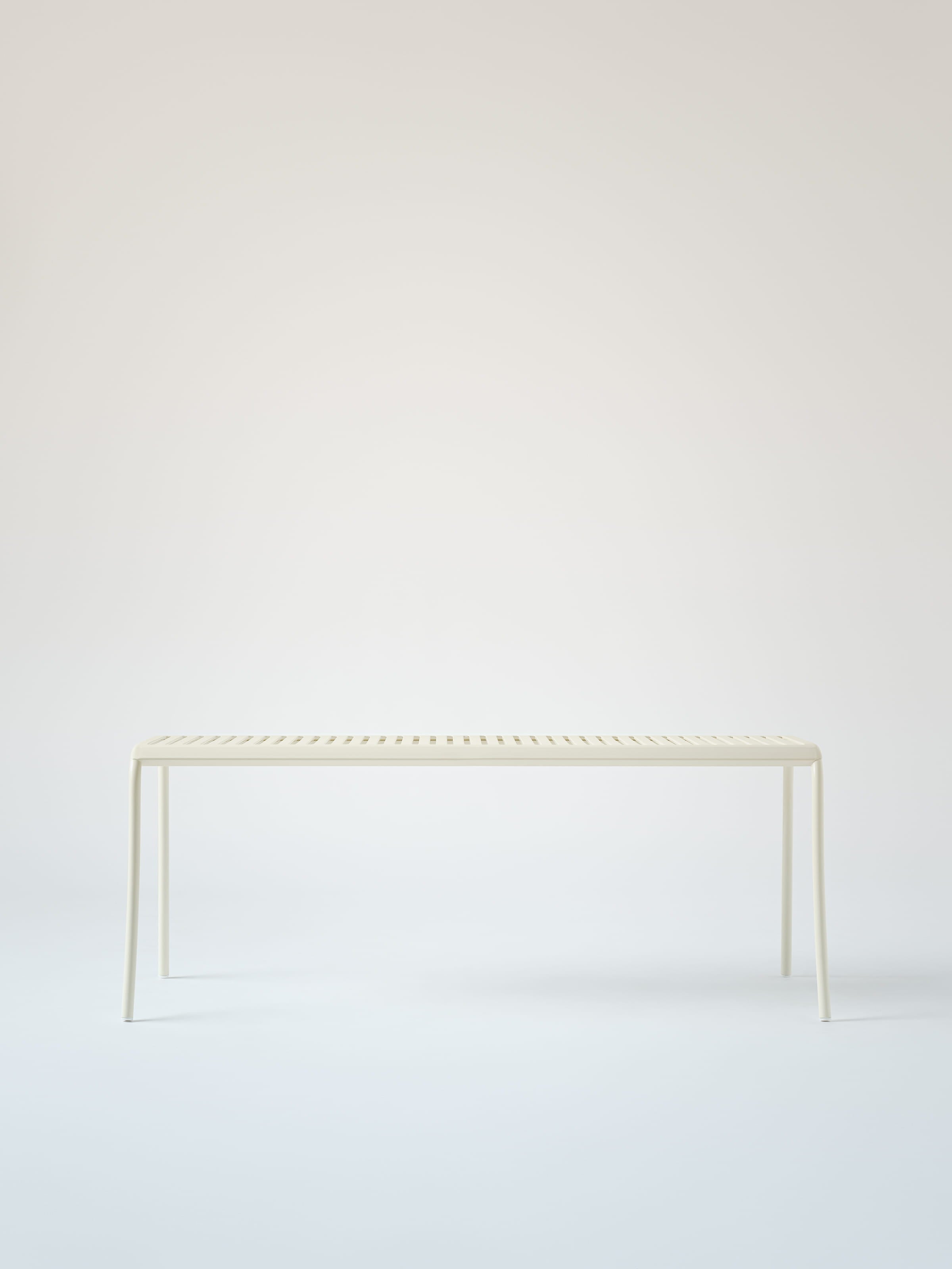 Banc Patio - Blanc Perlé