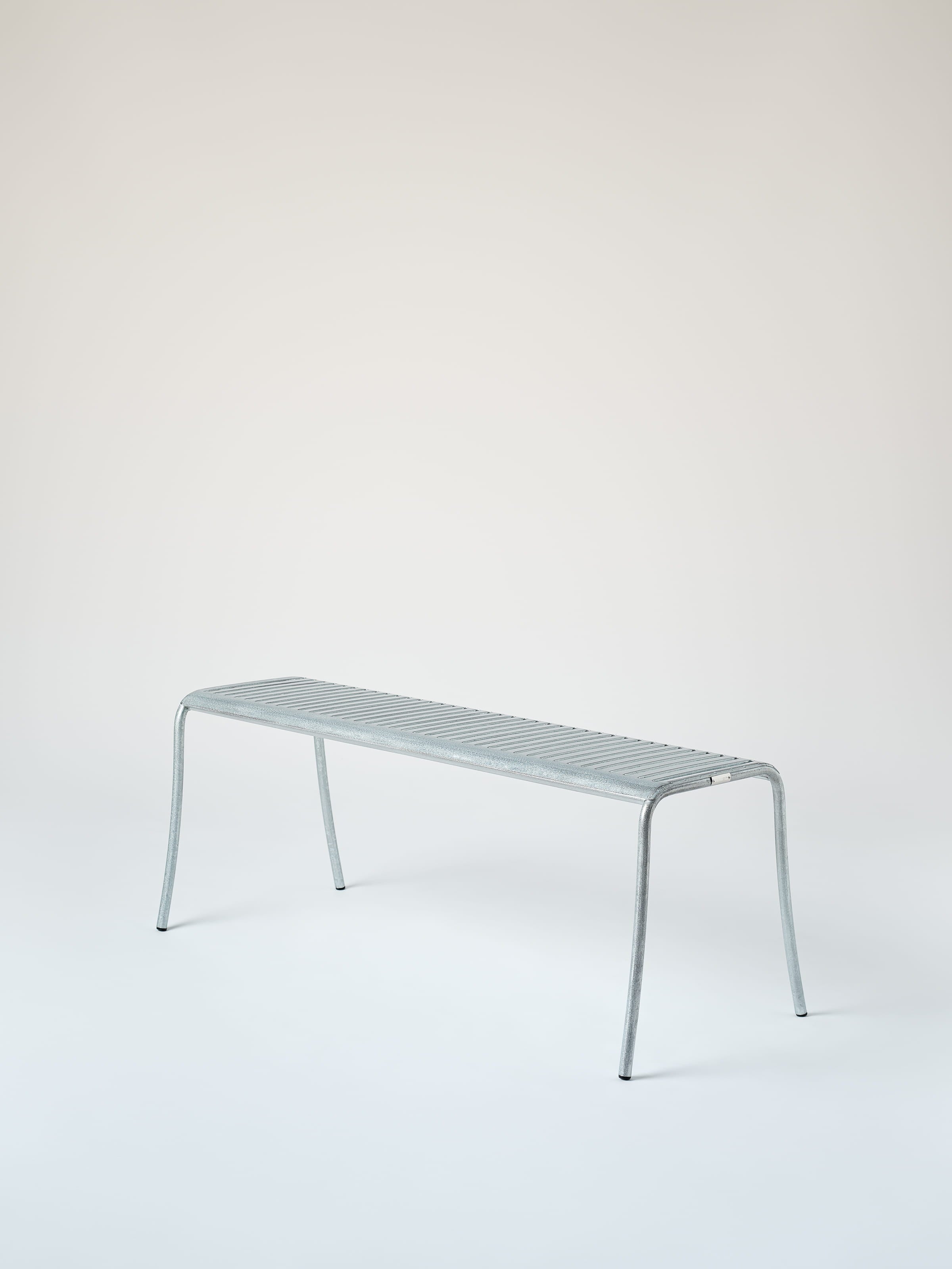 Banc Patio - Galvanisé Verni