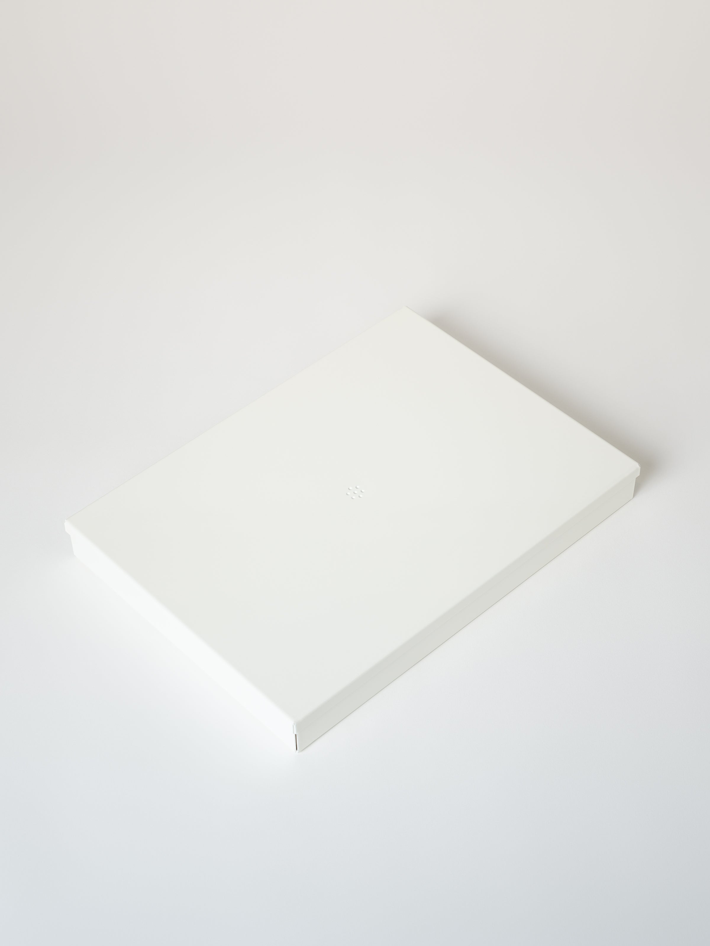 Boite métal taille L - Blanc Pur