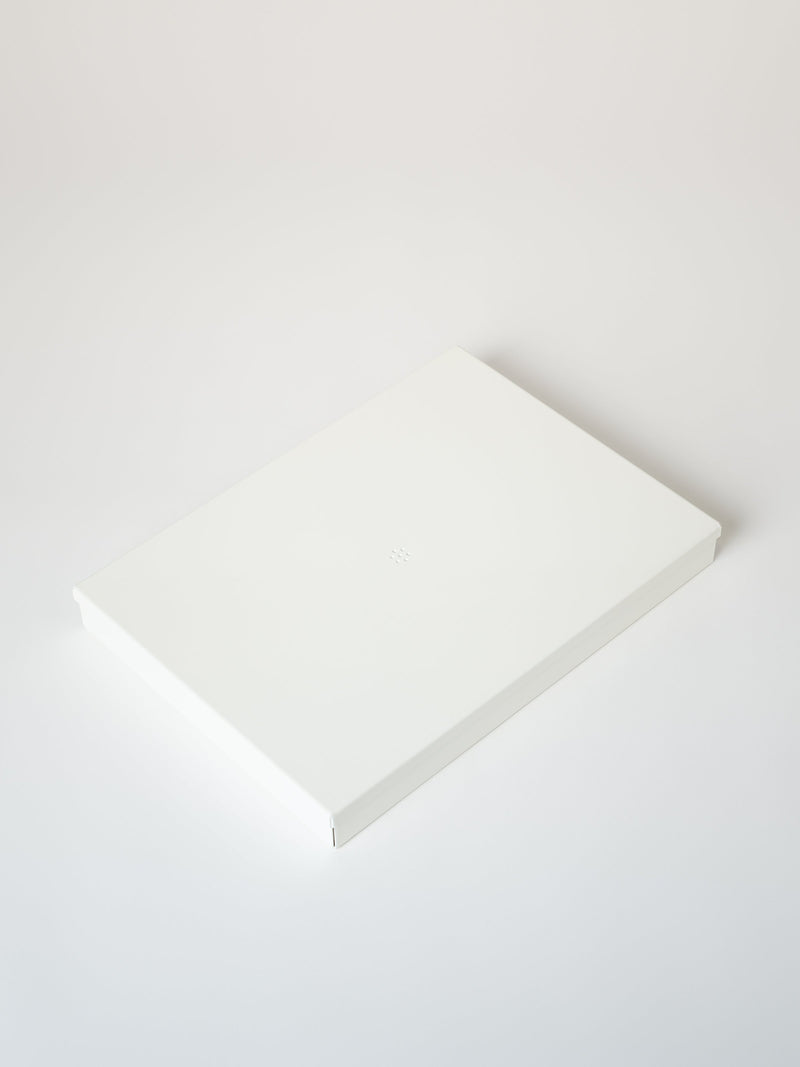 Boite métal taille L - Blanc Pur