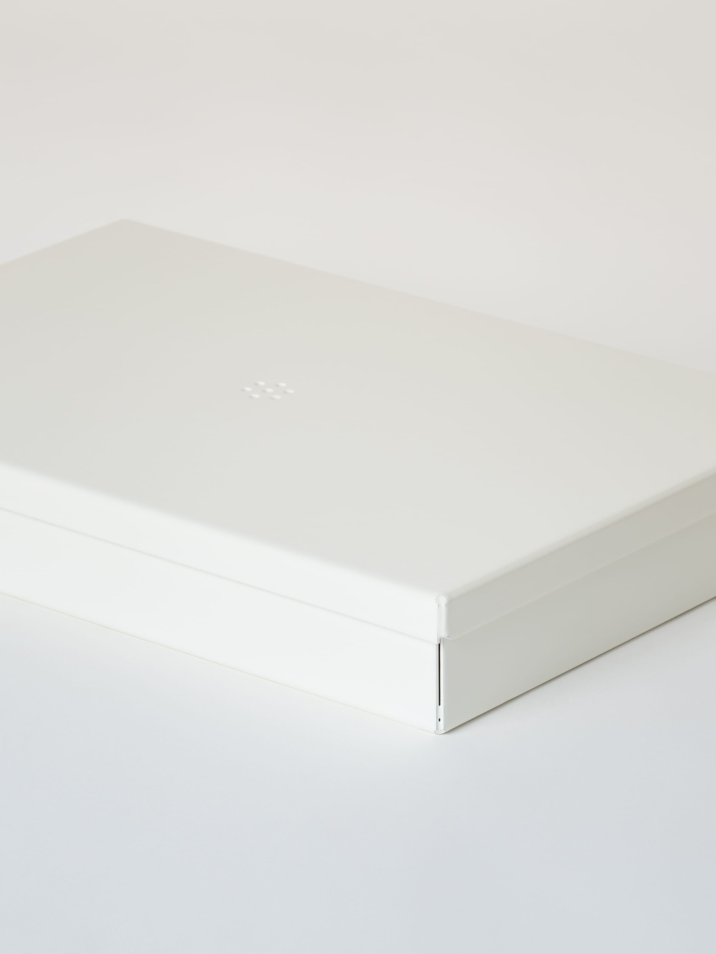 Medium-sized metal box - Grey Beige