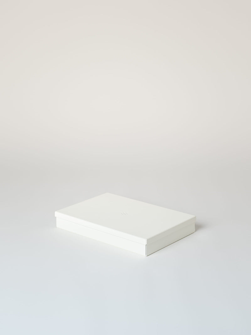 Boite métal taille M - Blanc Pur