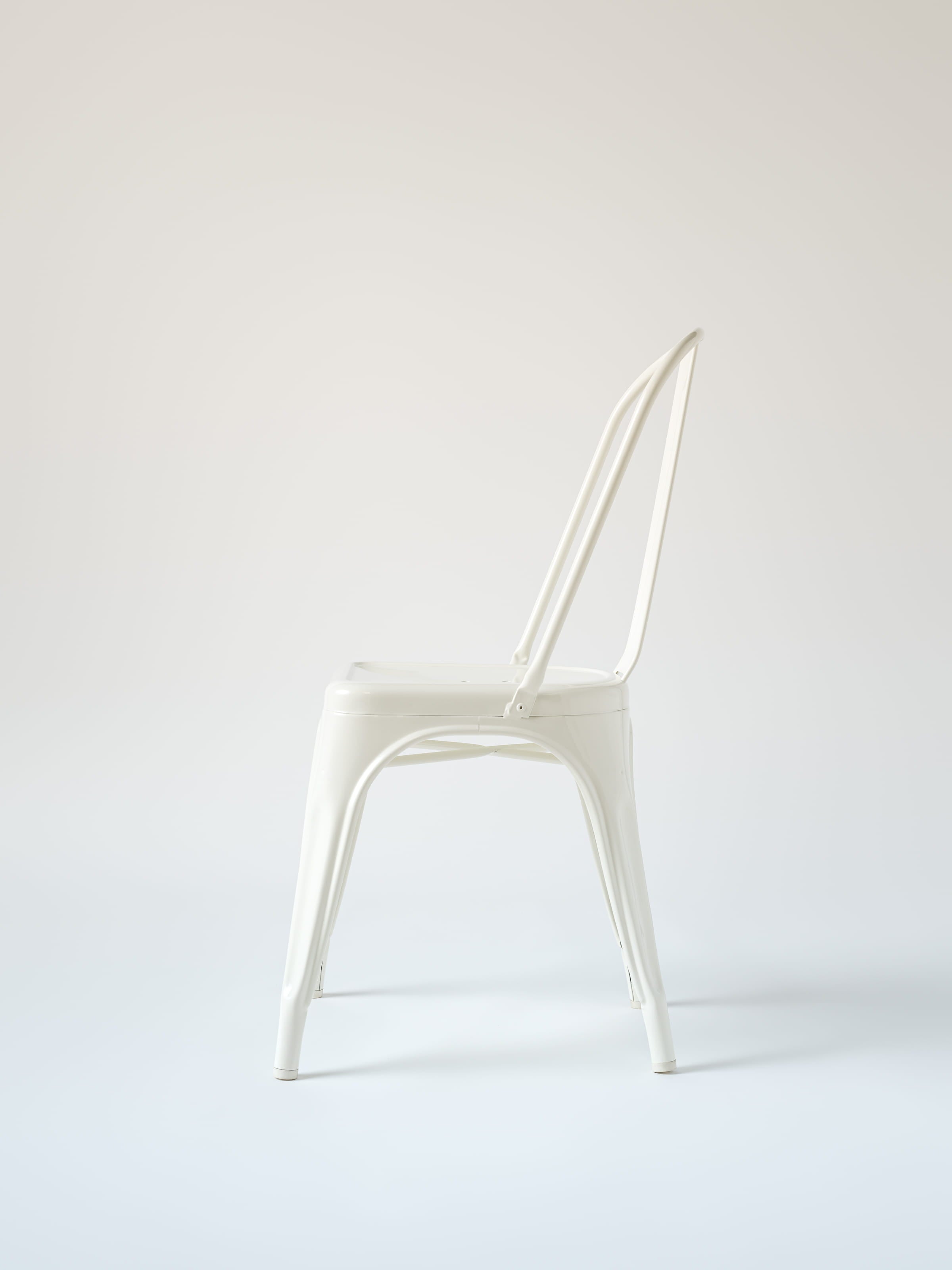 Chaise A - Blanc Perlé