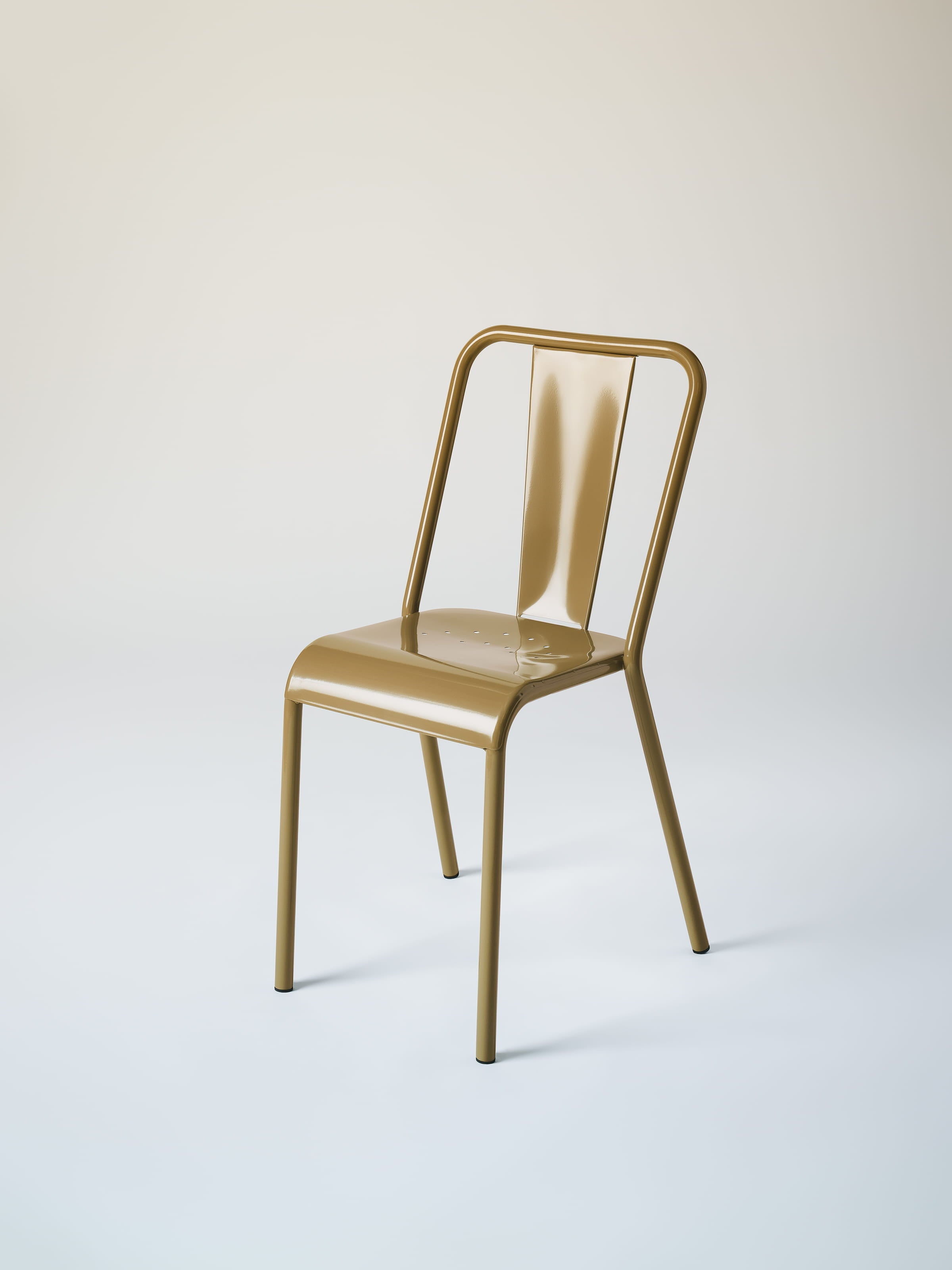 Chaise T37e - Brun Vert