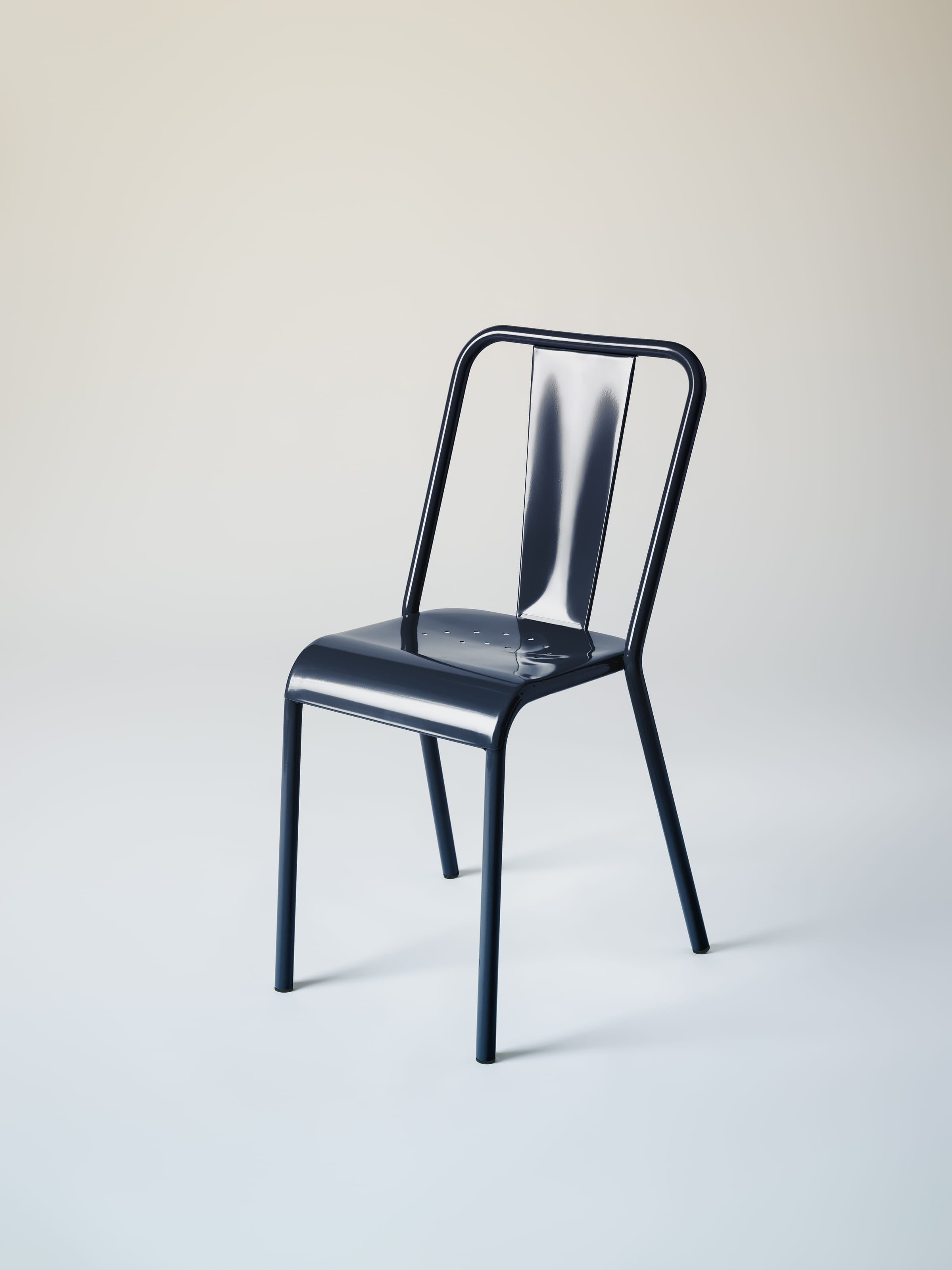 Chaise T37 - Bleu Noir