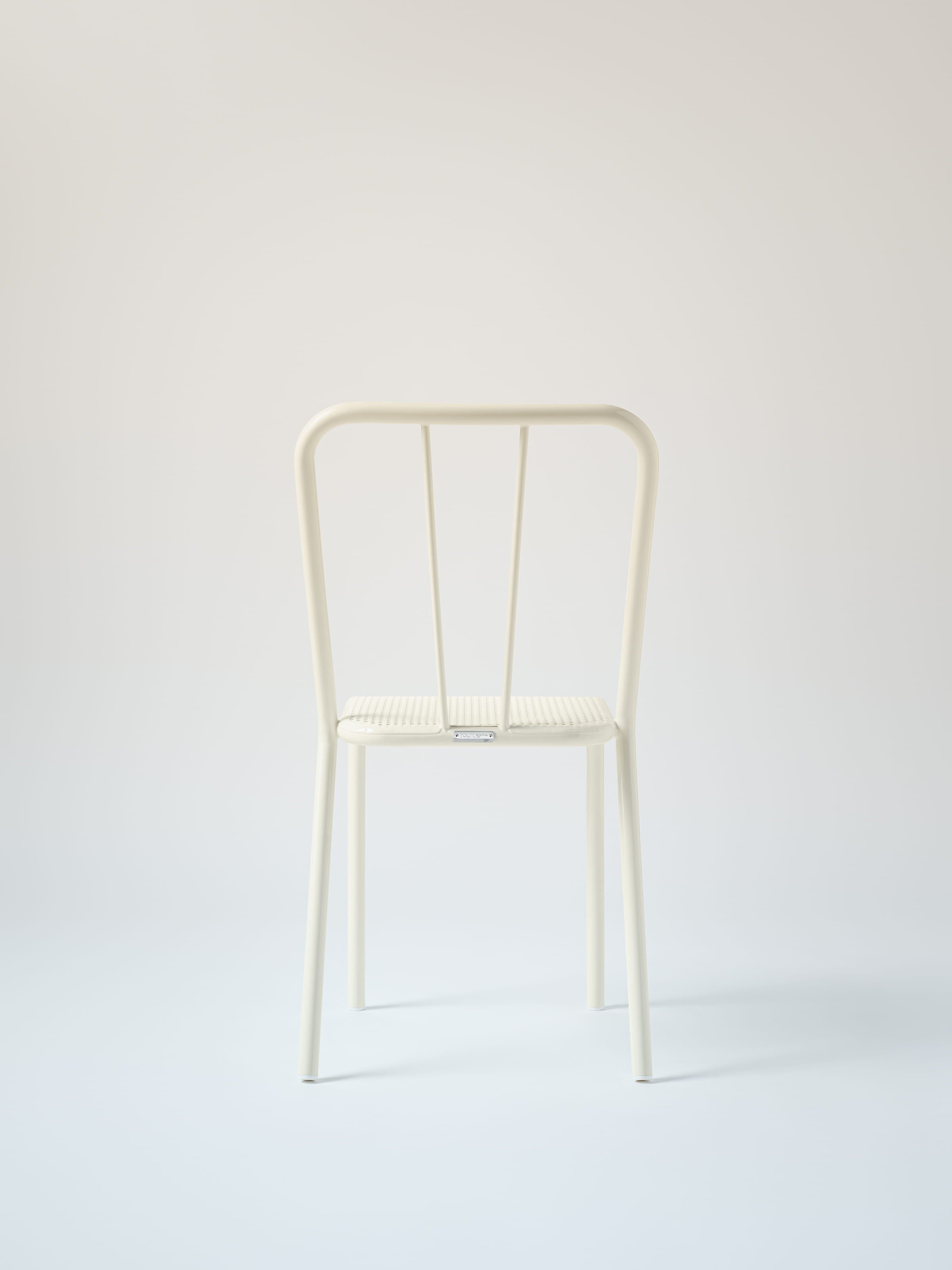 Woven Chair - Pearl White