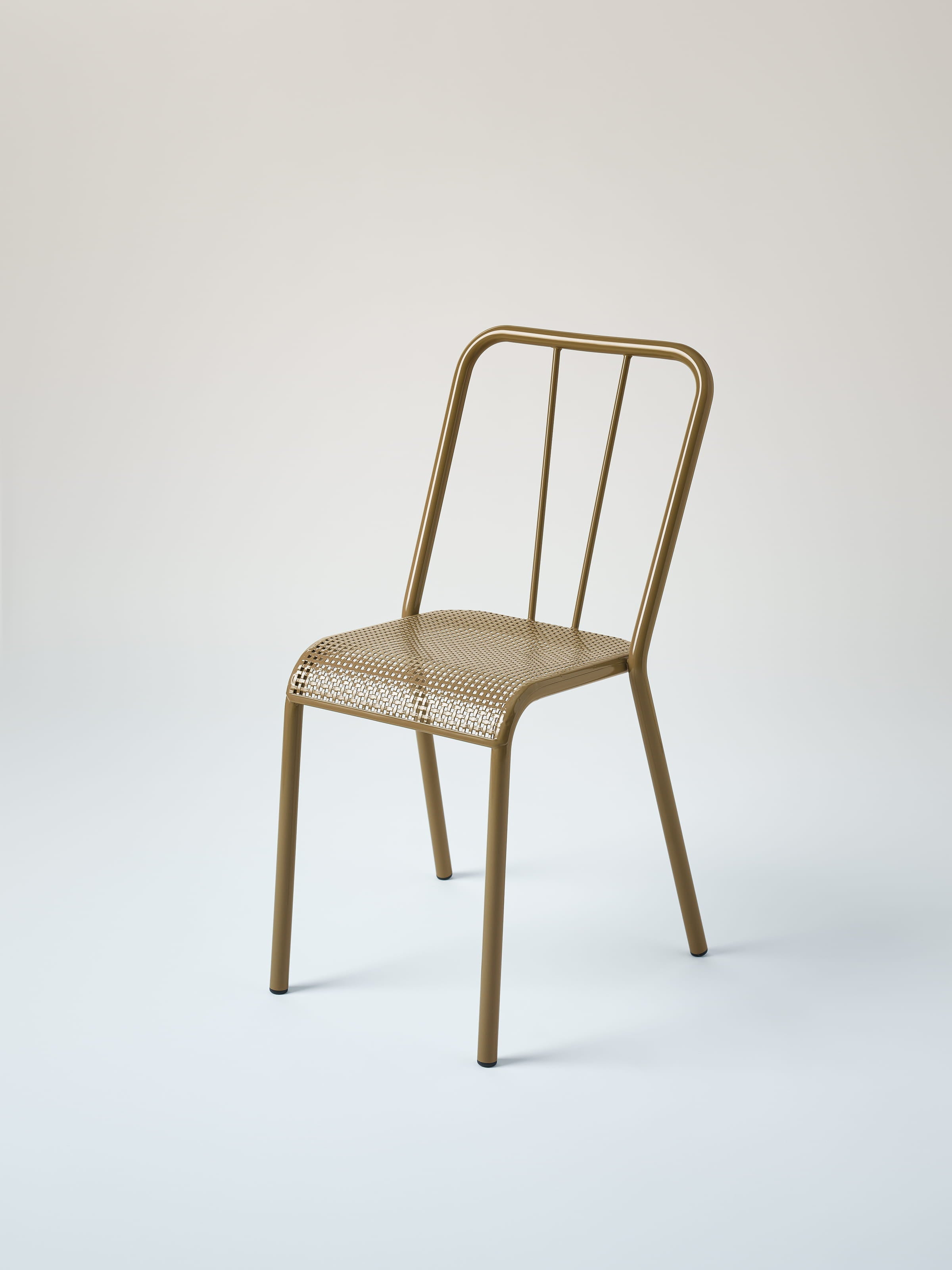 Chaise Tressée - Brun Vert
