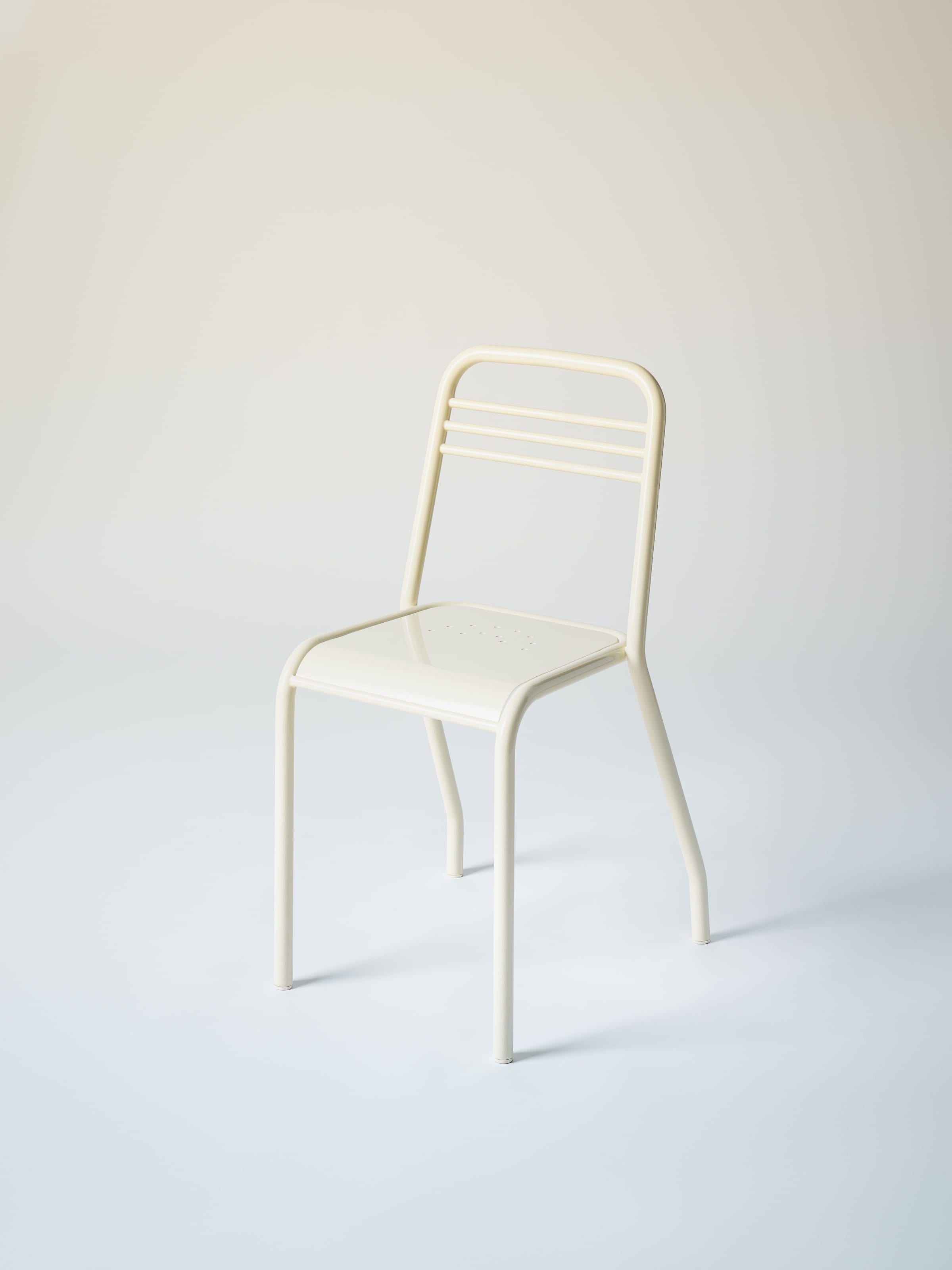 Chaise UD - Blanc Perlé