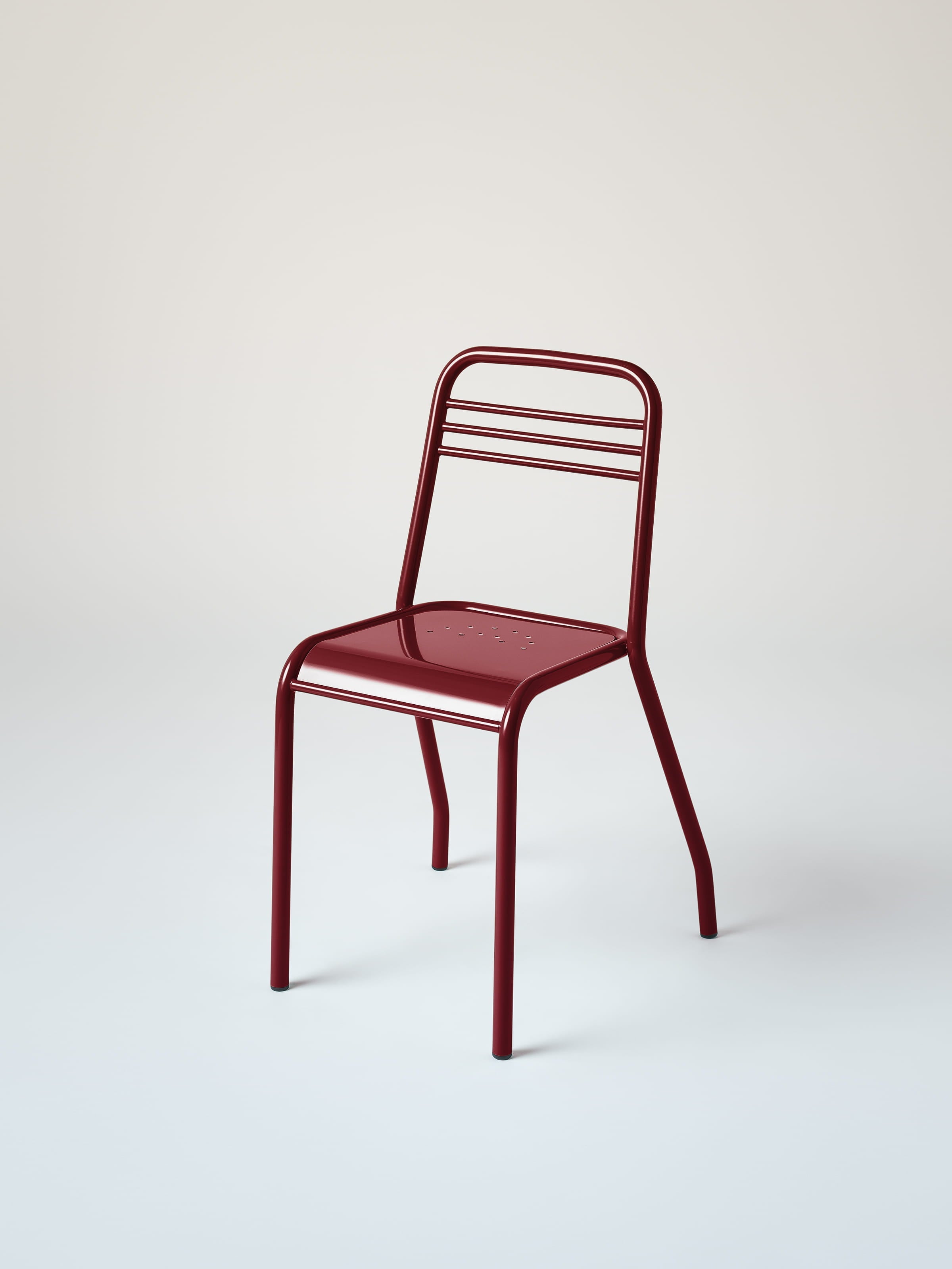 Chaise UD - Rouge Vin