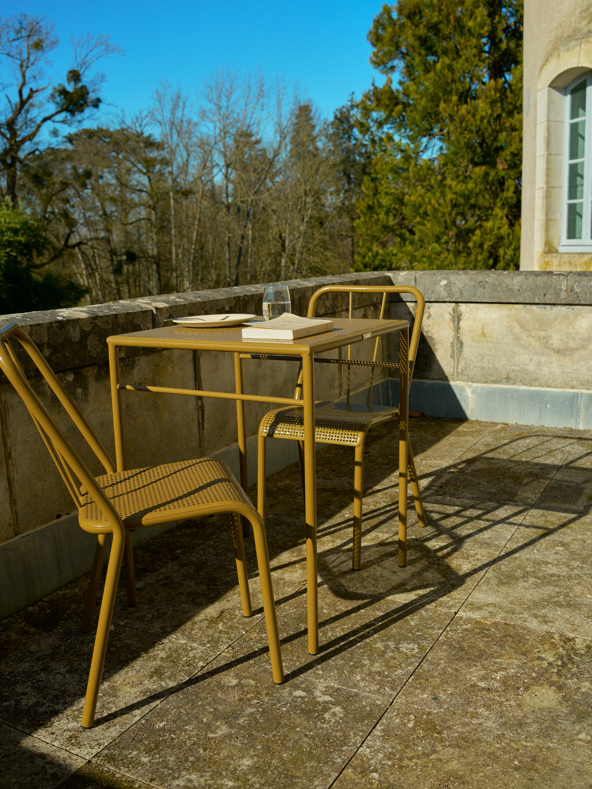 Chaise Tressée - Brun Vert