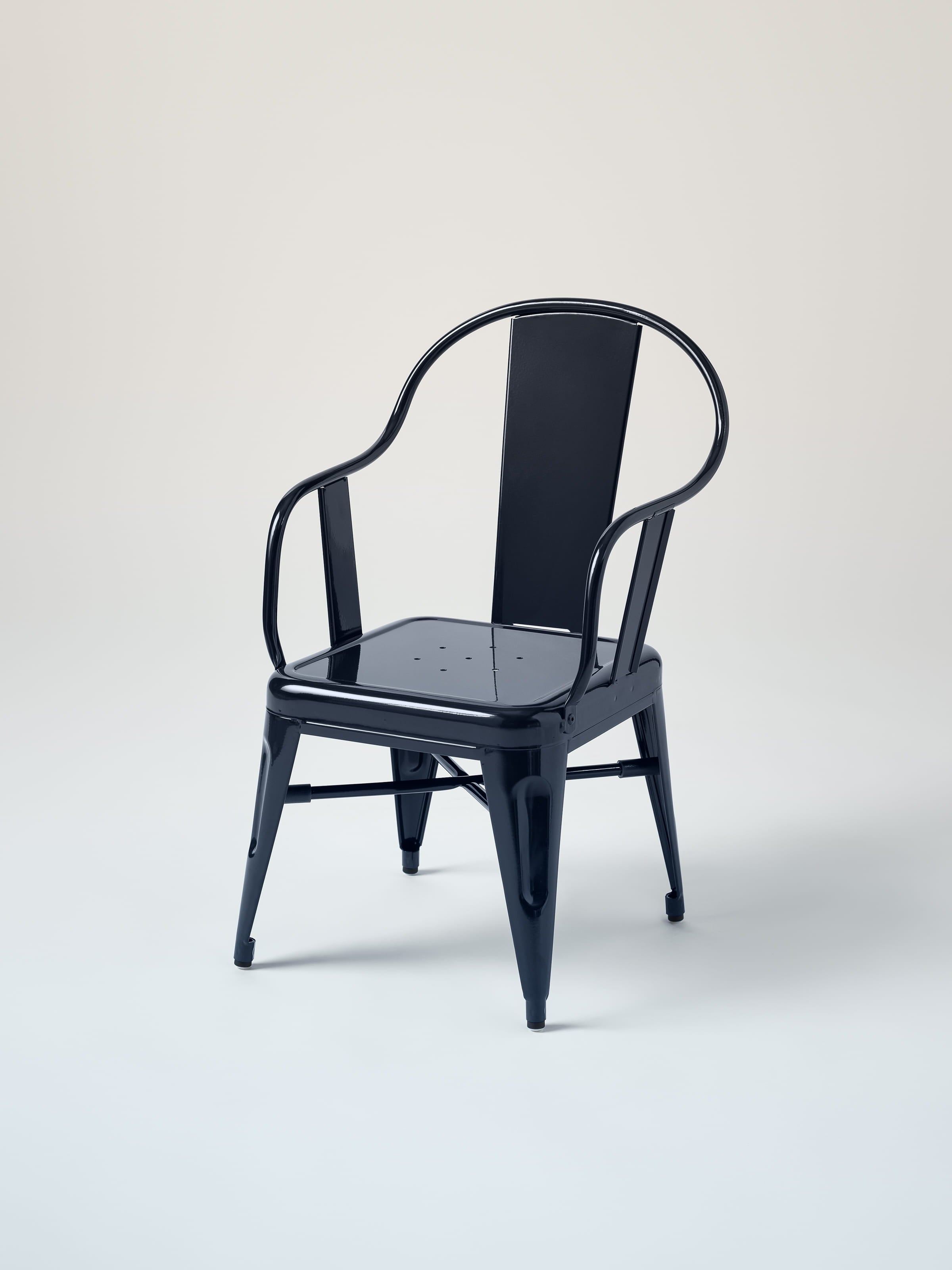 Fauteuil Mouette - Bleu Noir