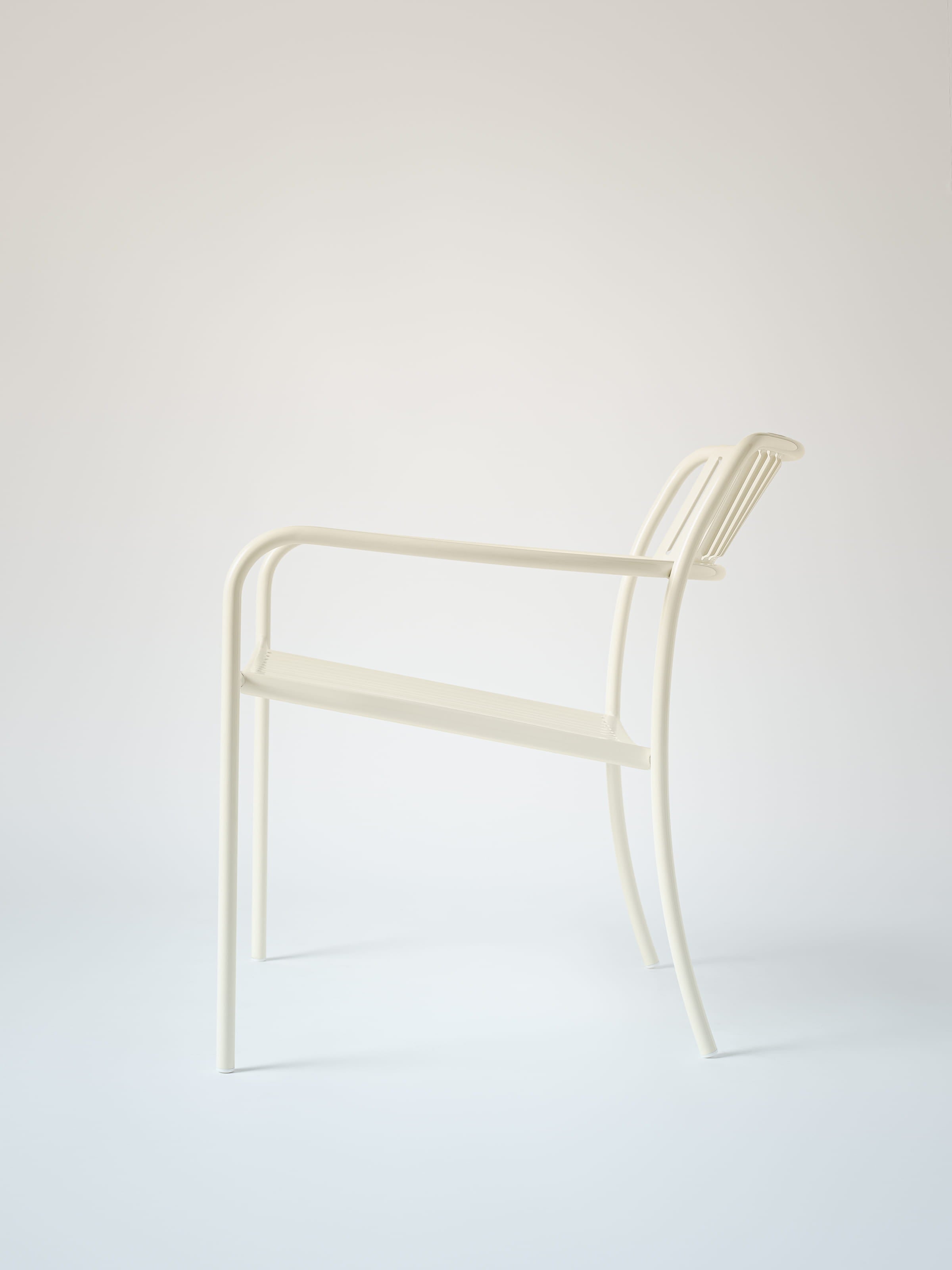 Fauteuil lounge Patio - Blanc Perlé