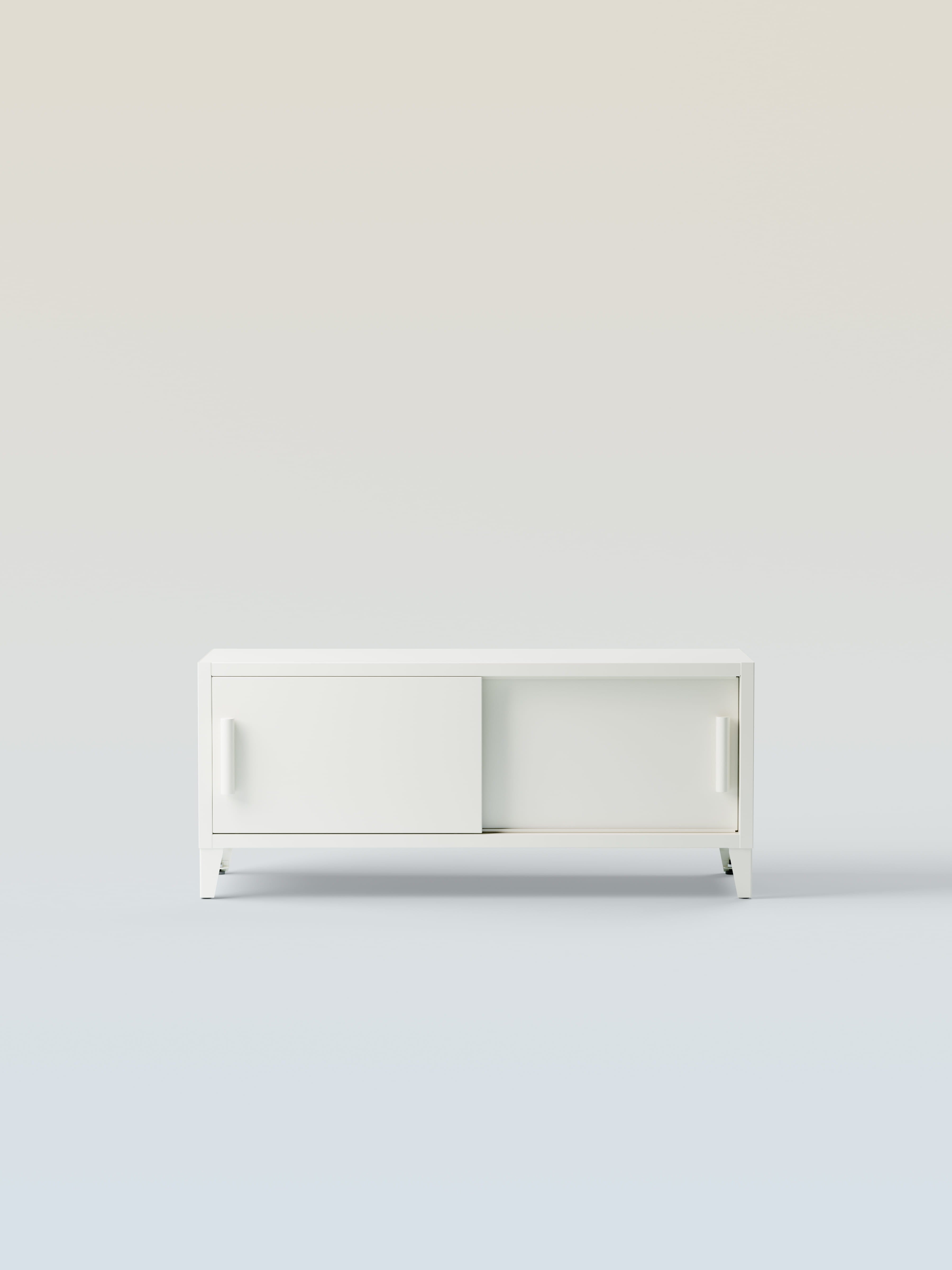 Meuble TV 120 - Blanc Pur