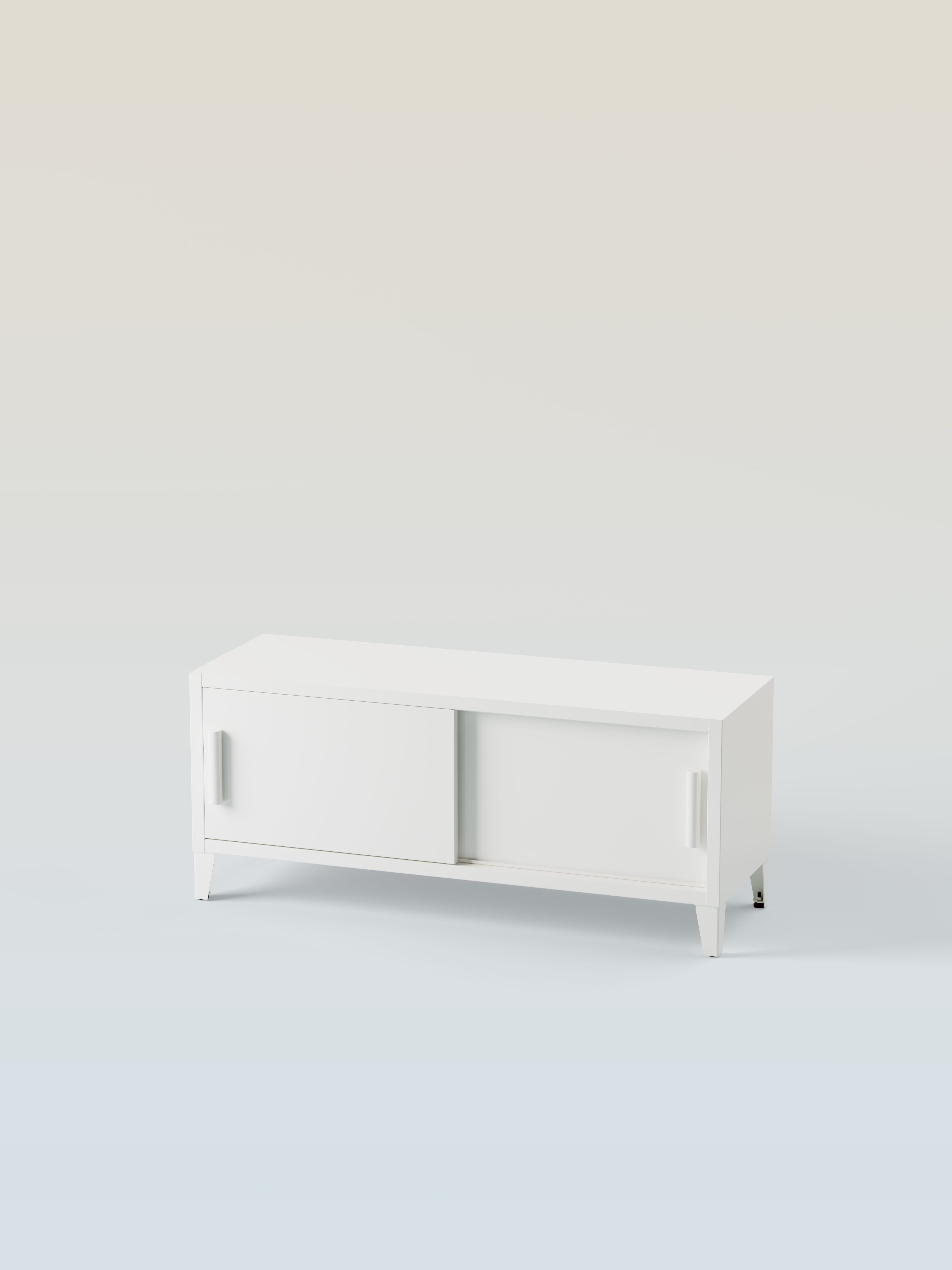 Meuble TV 120 - Blanc Pur