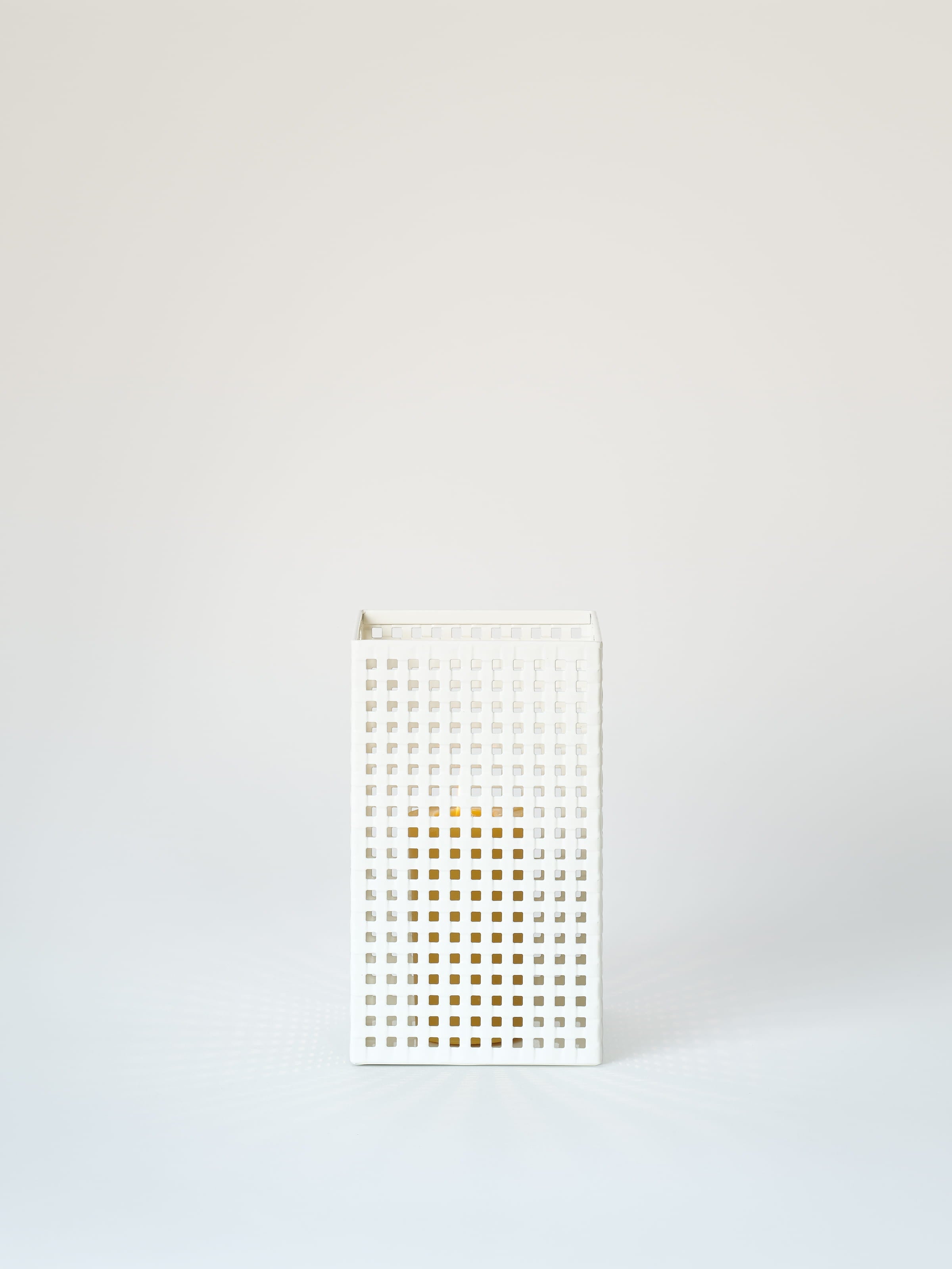 Photophore Tressé taille M - Brun Noir