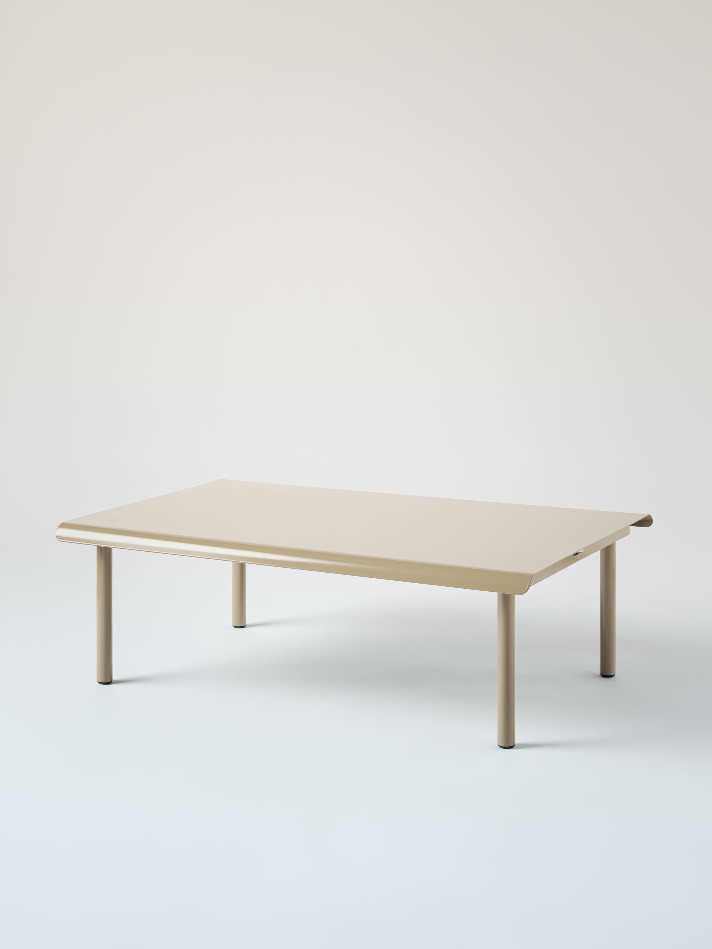 Table basse Patio 110x70 - Gris Beige