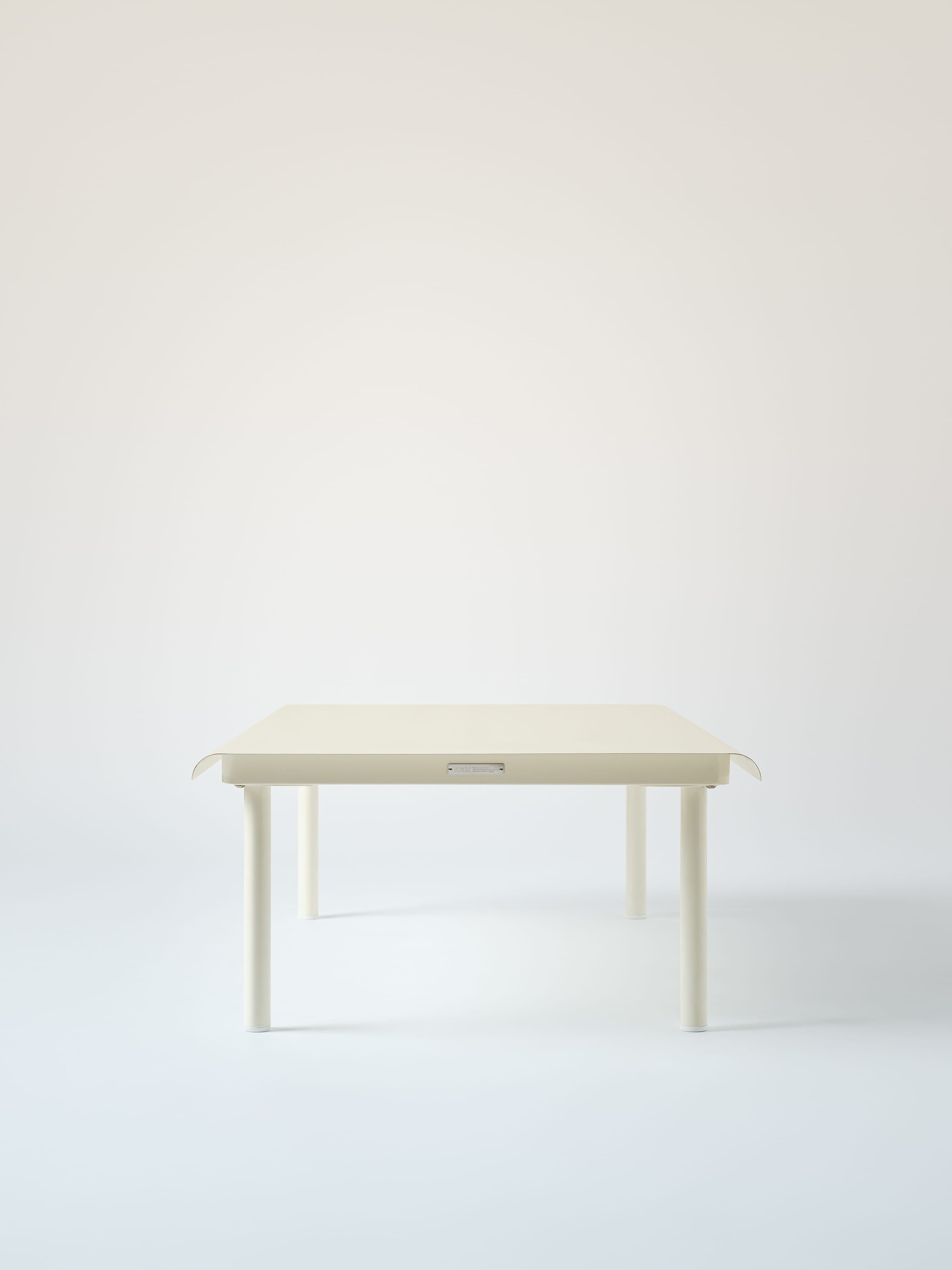 Table basse Patio 110x70 - Blanc Perlé