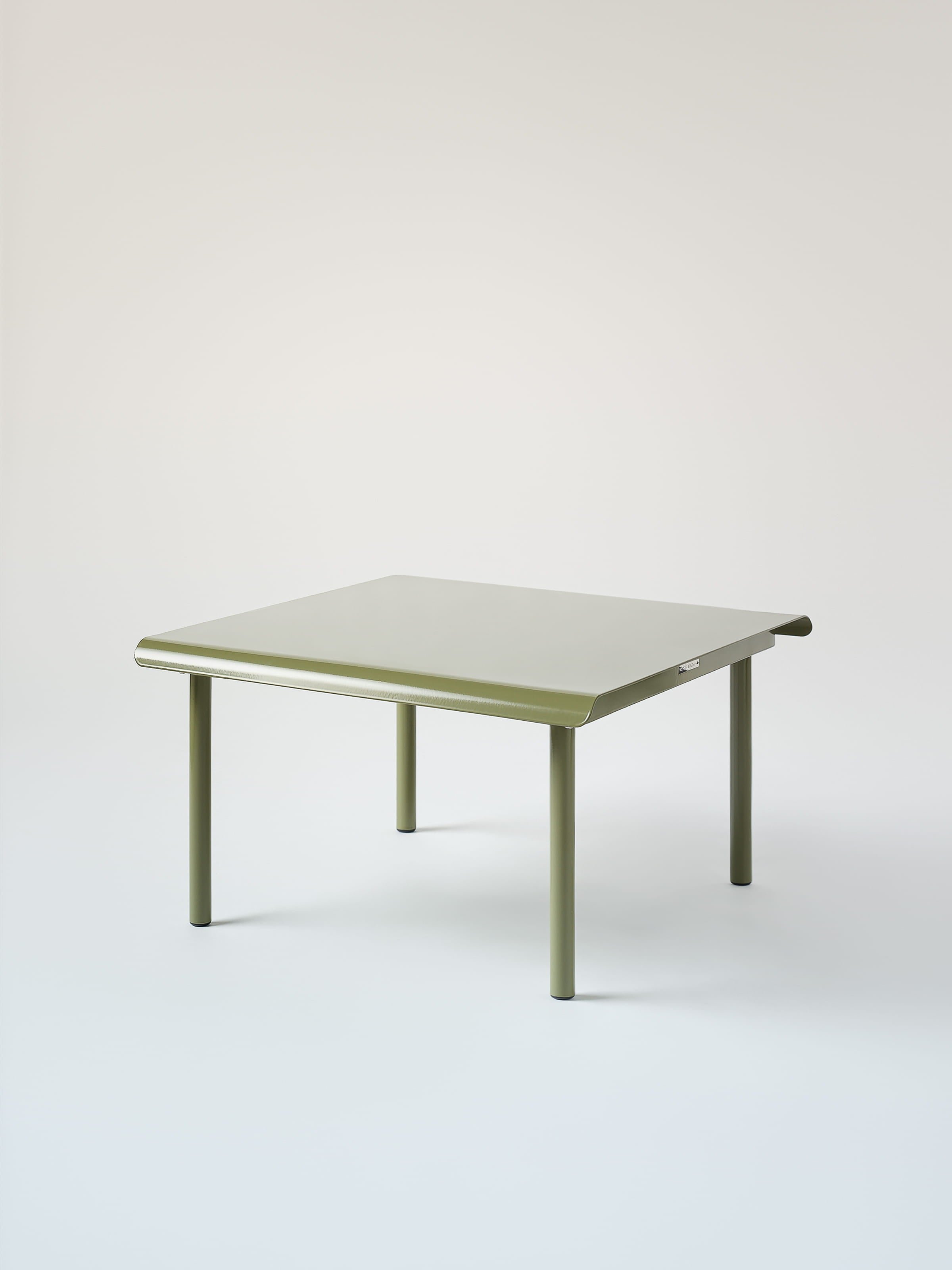 Table basse Patio 75x75 - Vert Jonc