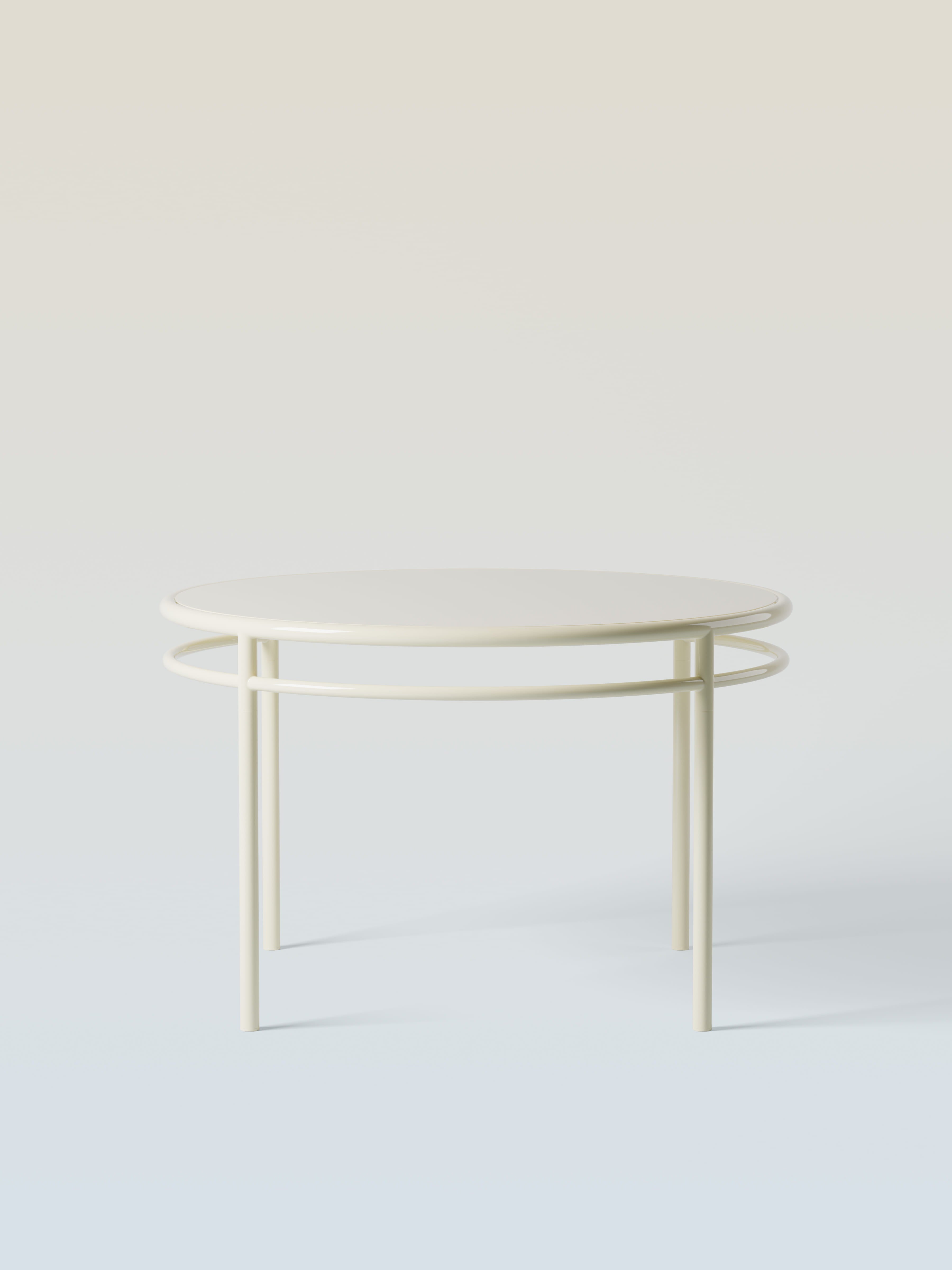 Table Epure Ø120 - Brun Noir