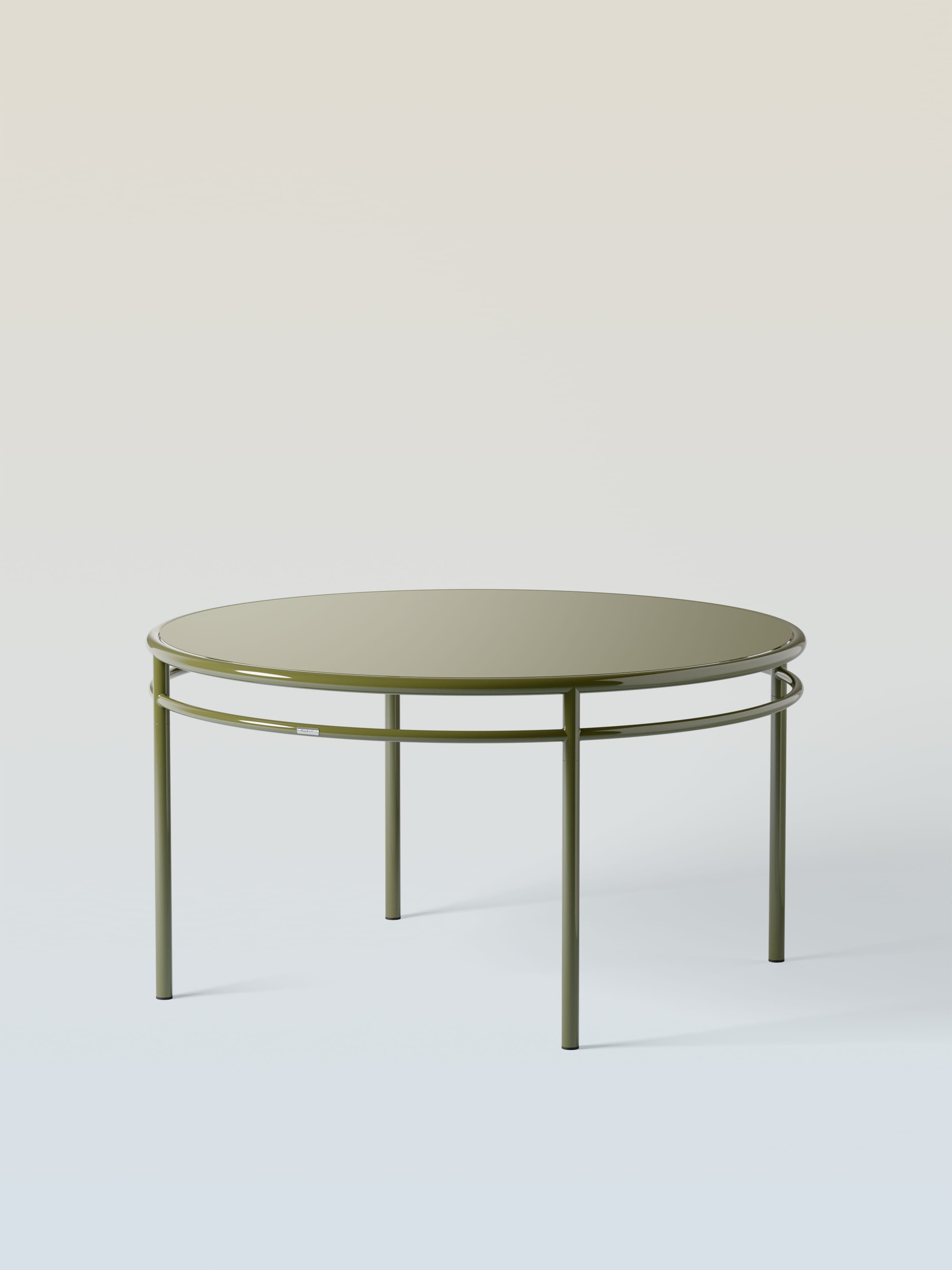 Table Epure Ø140 - Vert Jonc