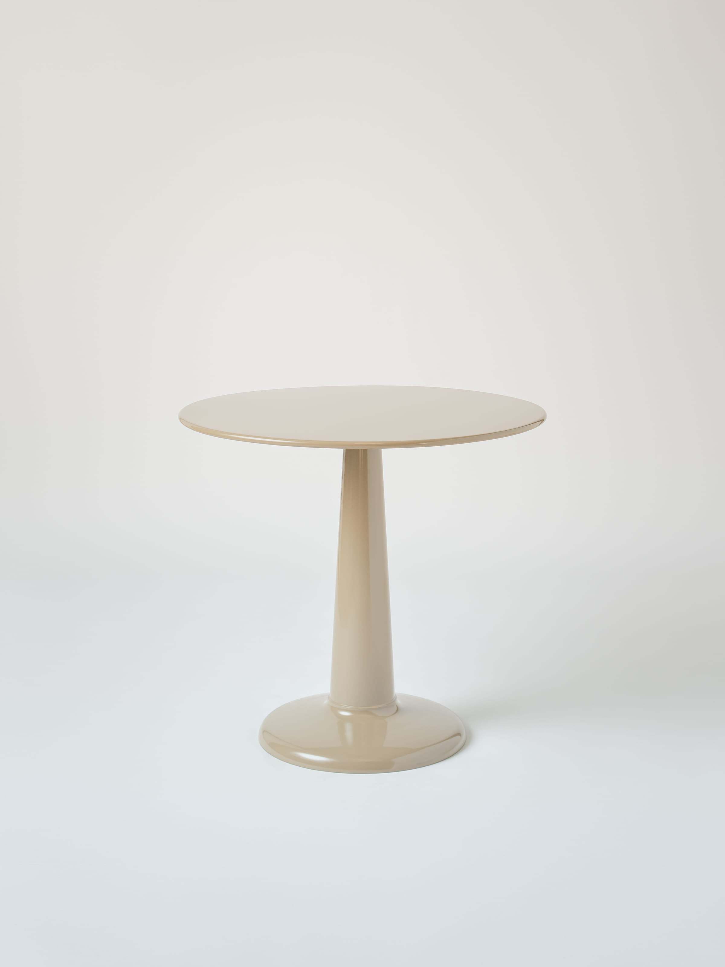 Table G Ø80 - Gris Beige