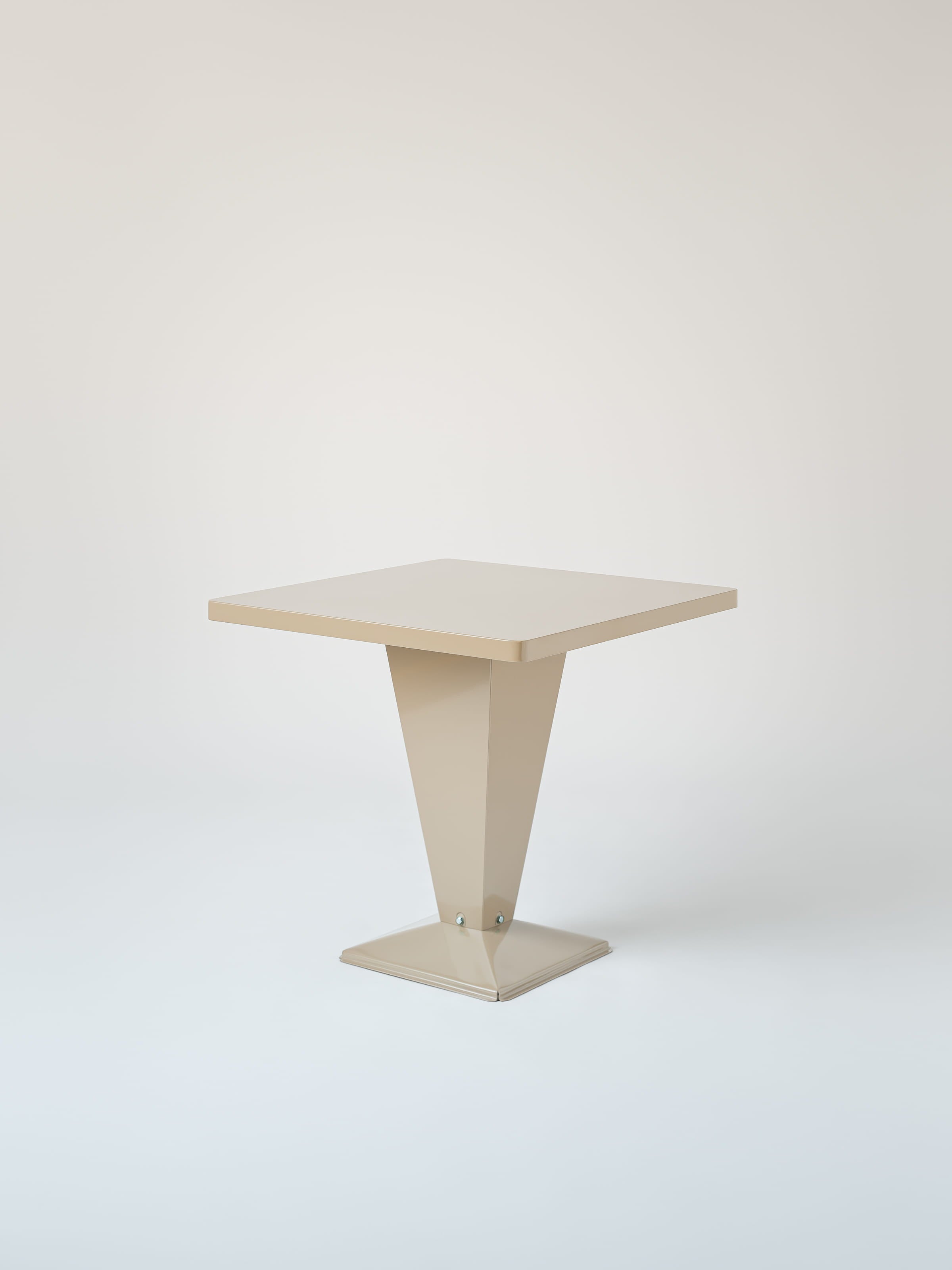 Table Kub 80x80 - Gris Beige