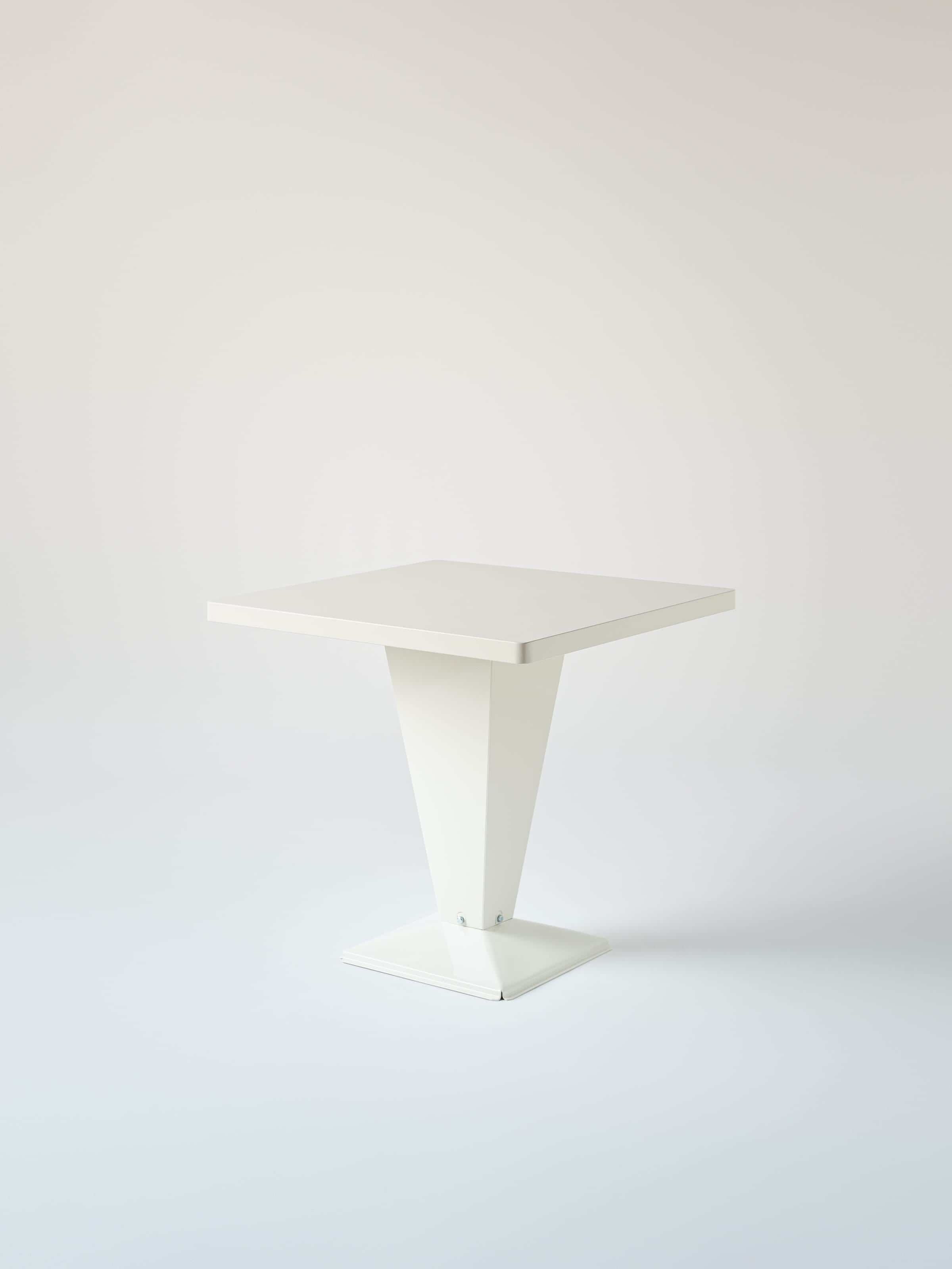 Table Kub 80x80 - Blanc Pur