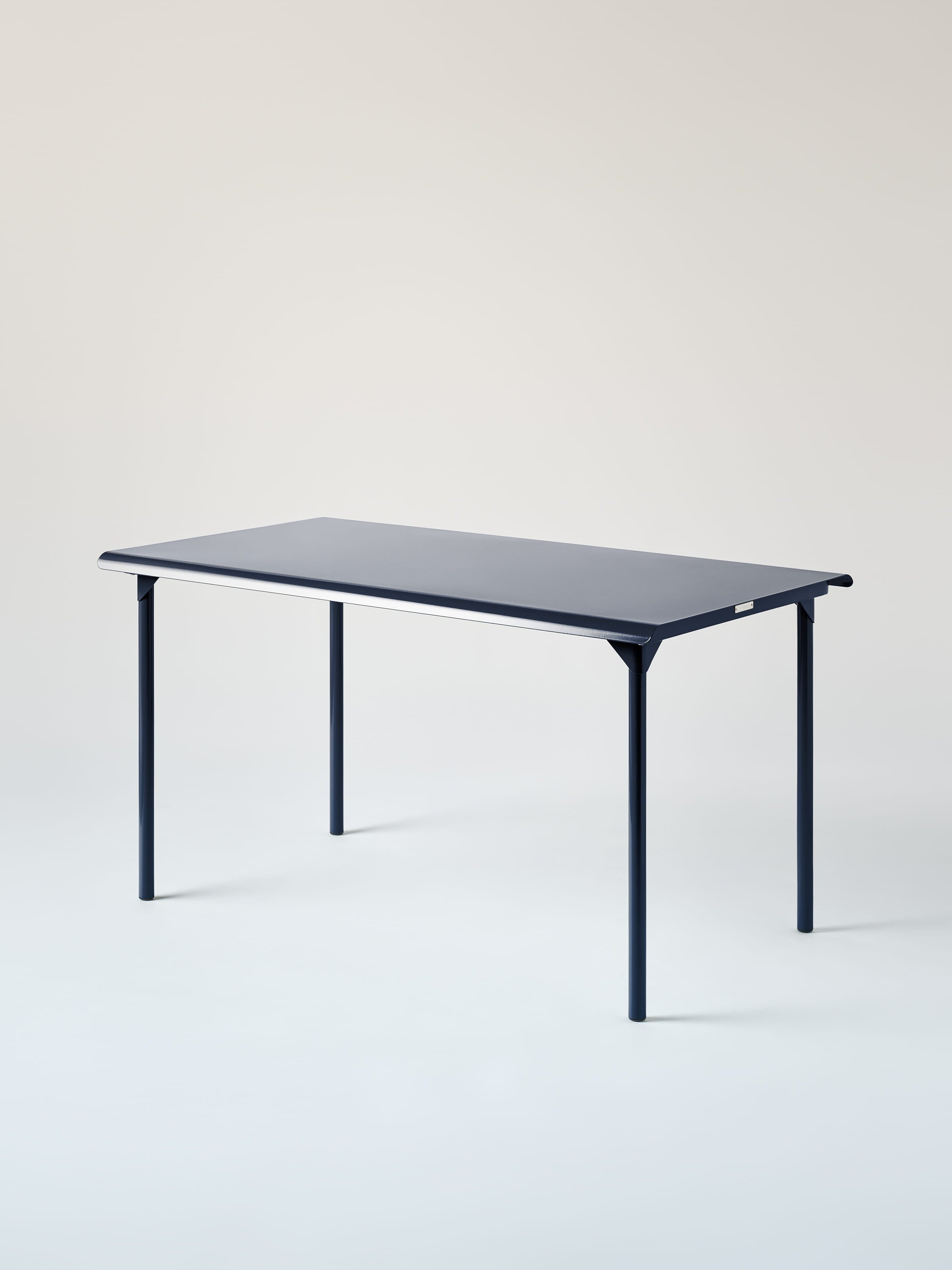 Table Patio 140x80 - Bleu Noir