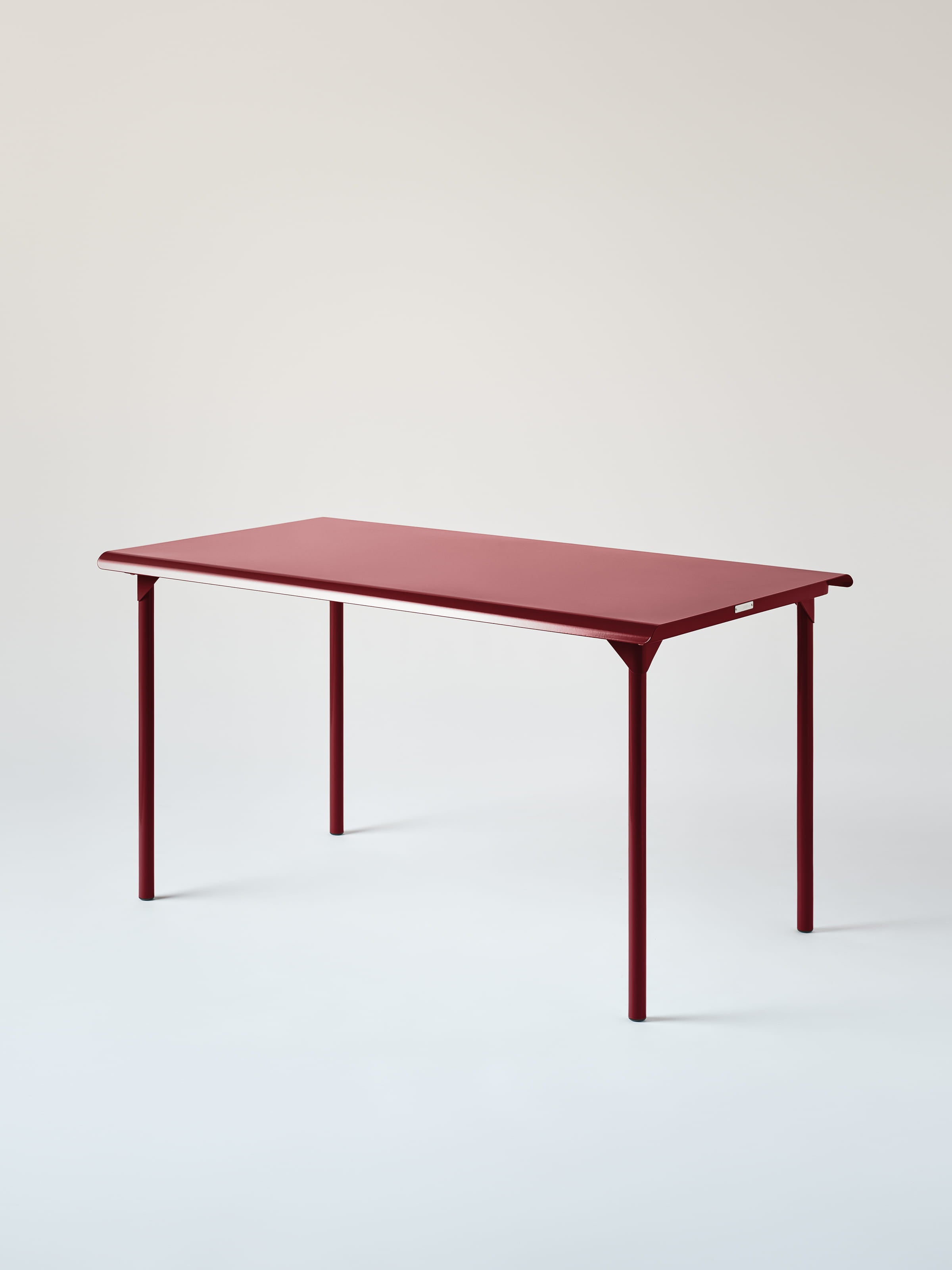 Table Patio 140x80 - Rouge Vin