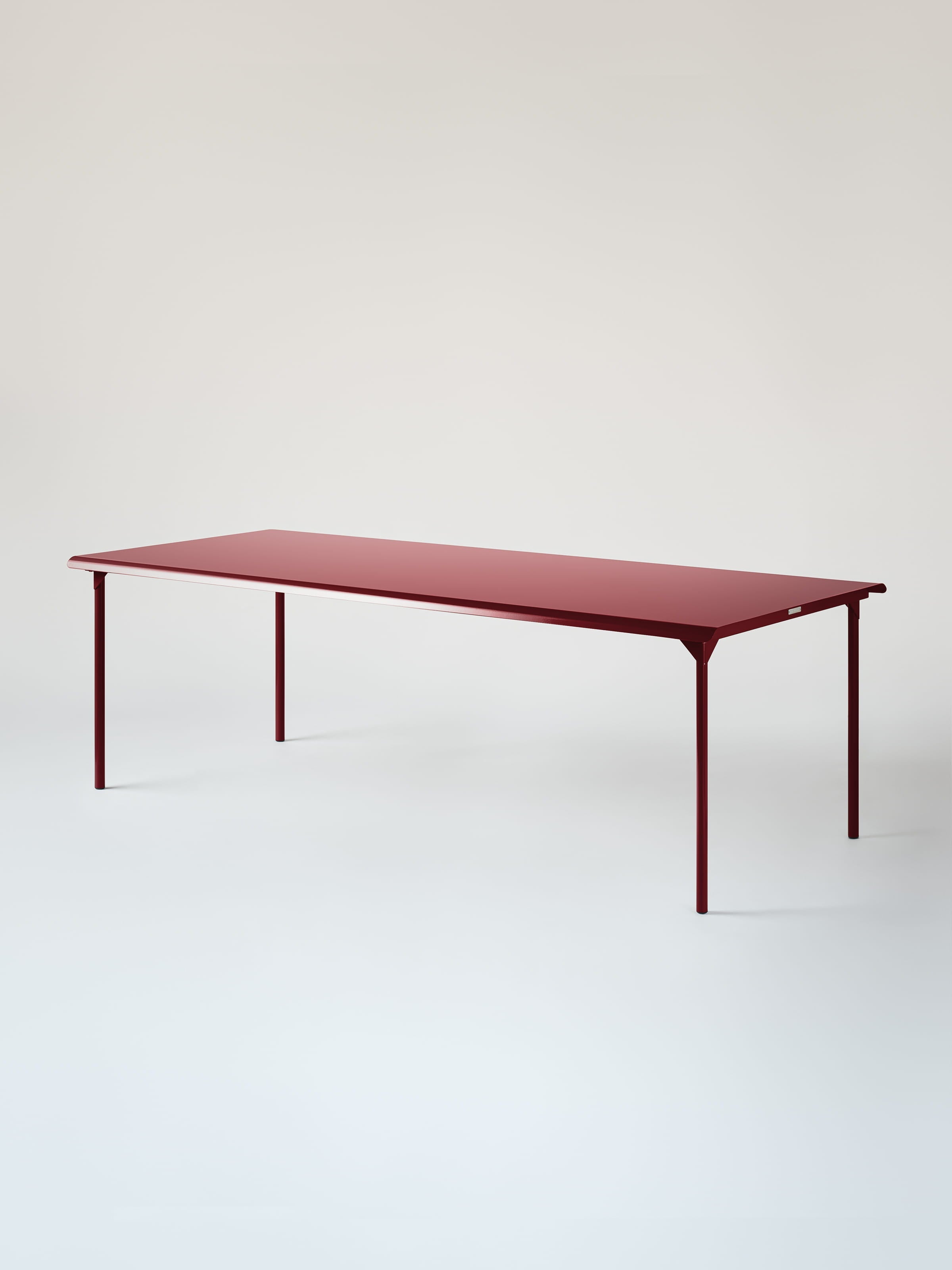 Table Patio 240x100 - Rouge Vin