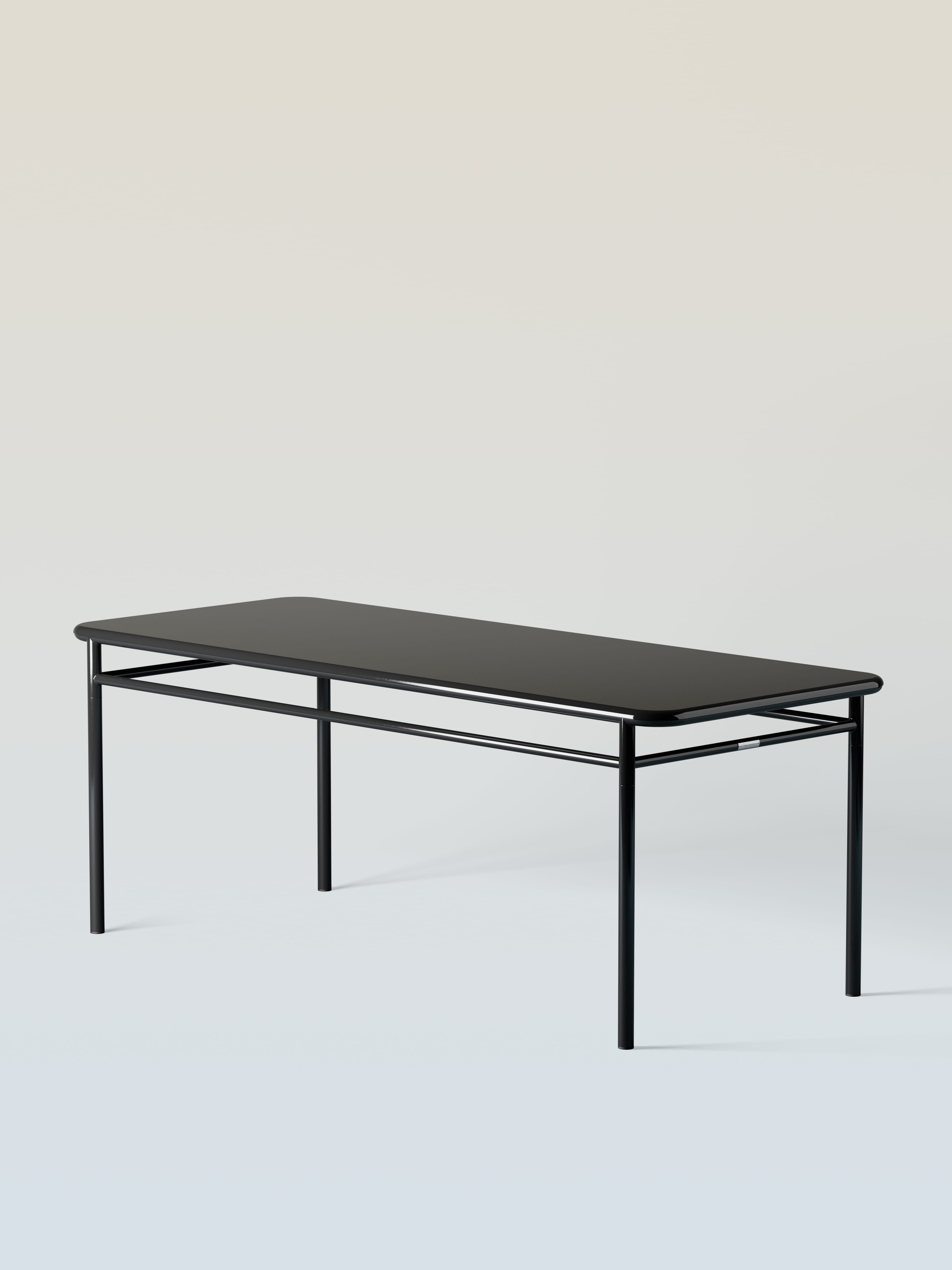 Table T37 200x80 - Noir Foncé