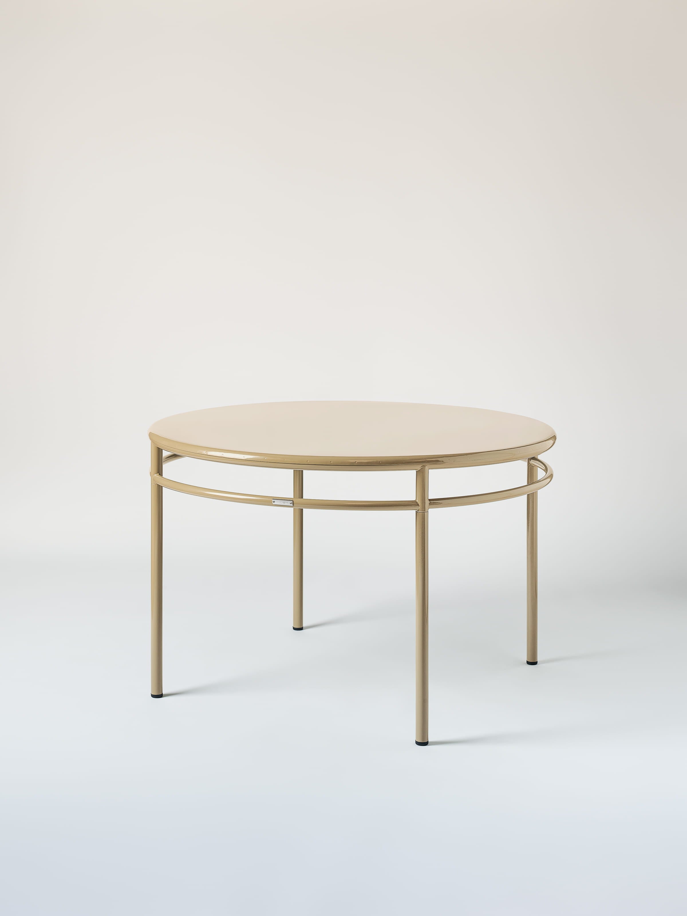 Table T37 Ø120 - Gris Beige