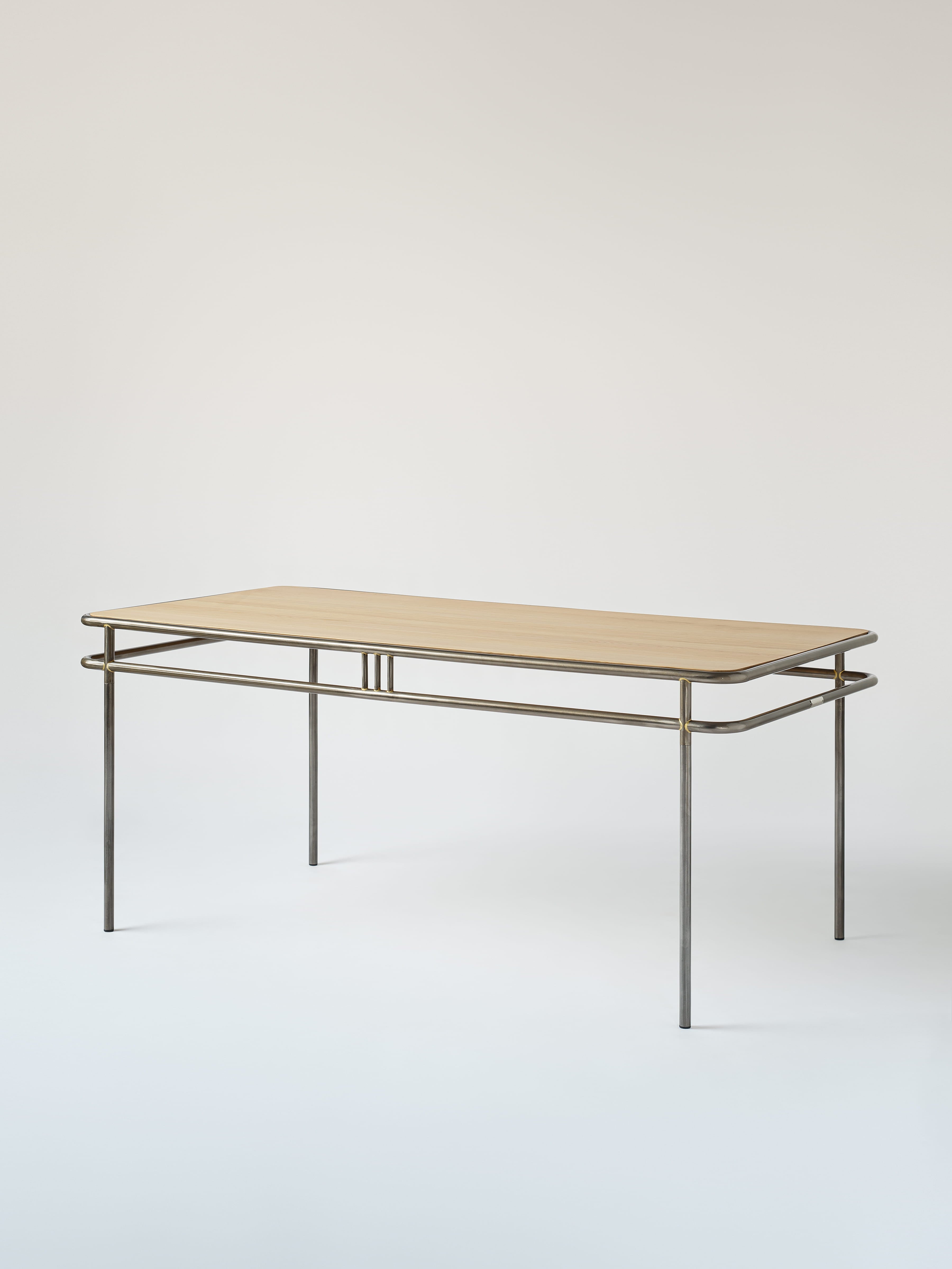 Table UD 180x90 / plateau chêne naturel - Brut Verni