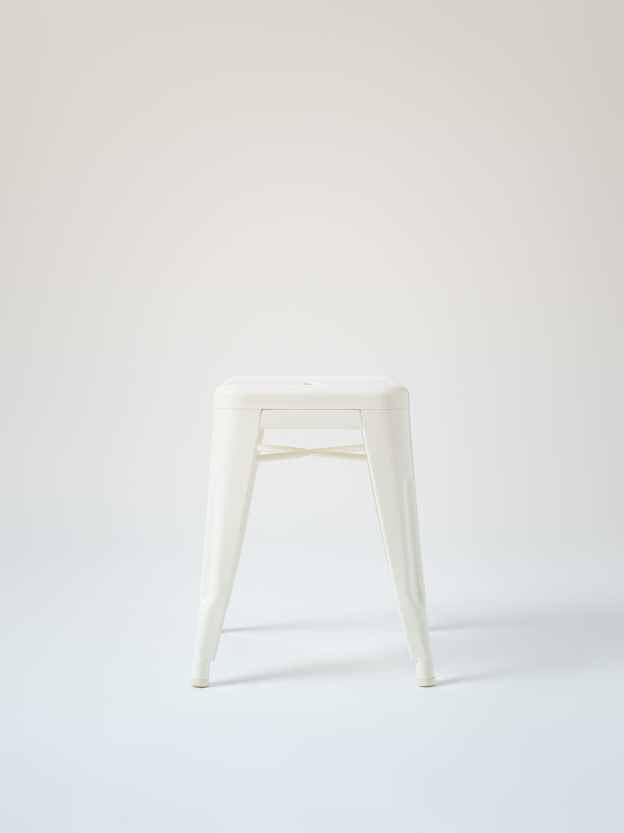 0524 TOLIX スツール　45cm Stool H45 - Pure White