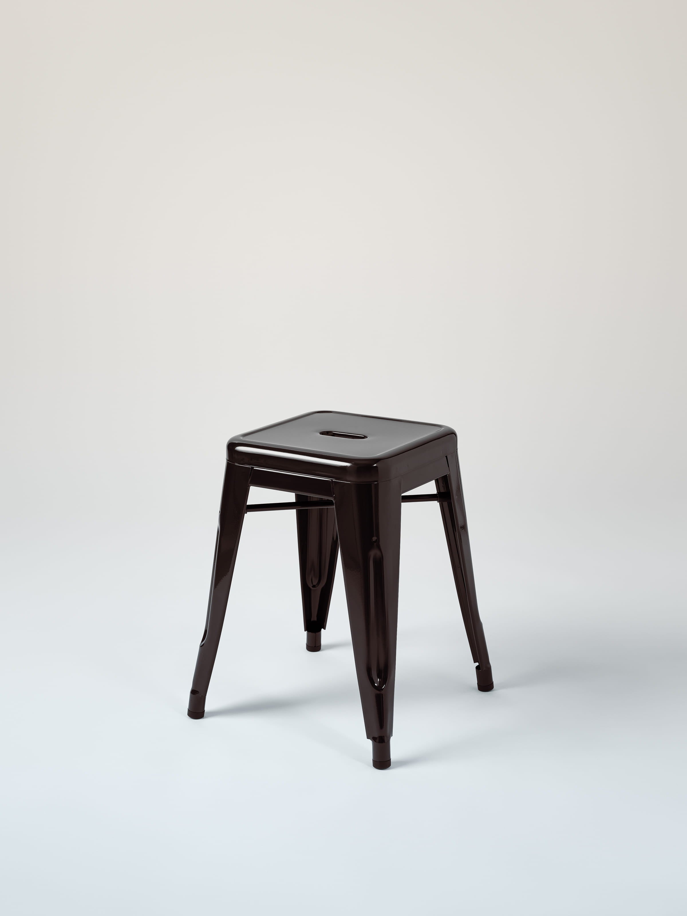 Tabouret H45 - Brun Noir