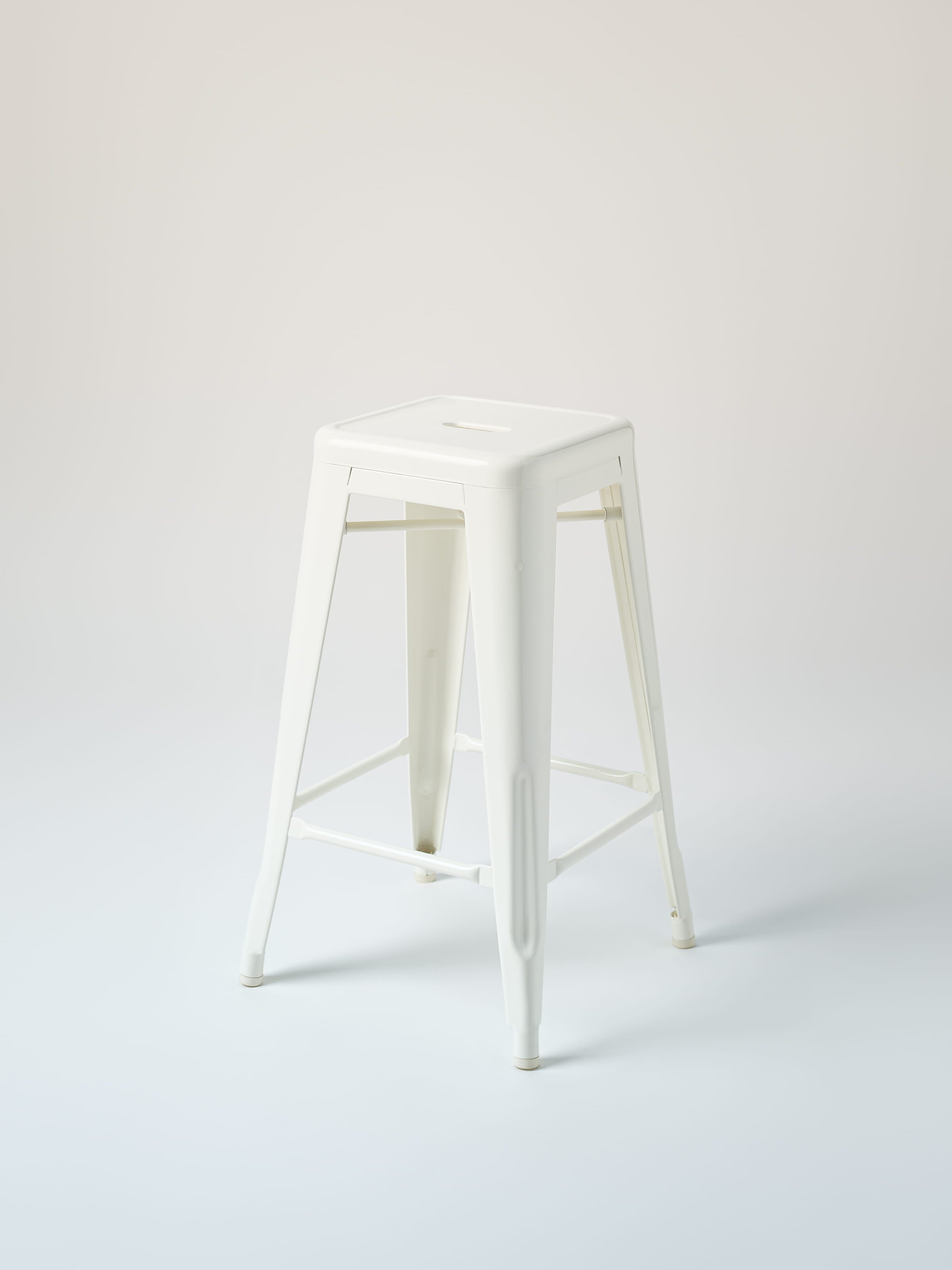 Tabouret H65 - Blanc Pur